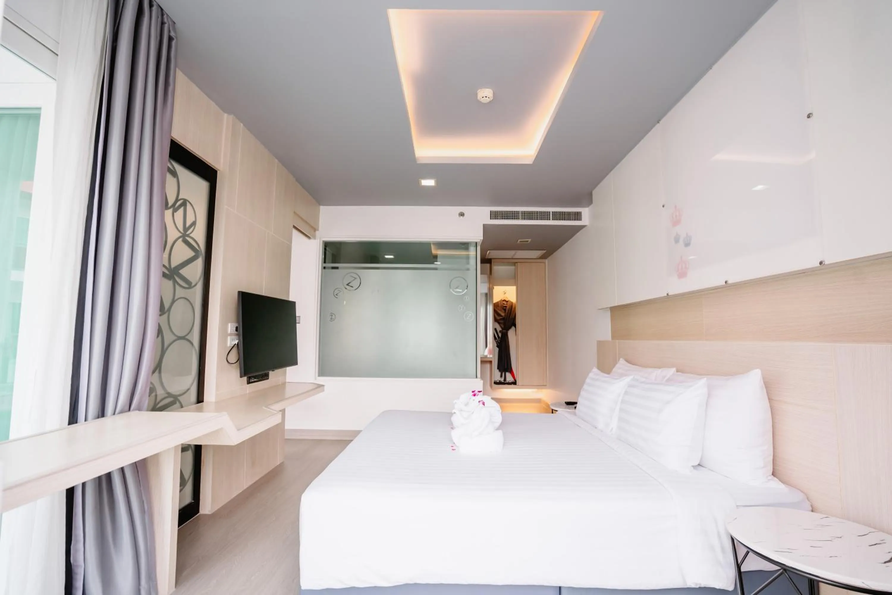 Photo of the whole room, Bed in SLEEP WITH ME HOTEL design hotel @ patong (SHA Plus+)