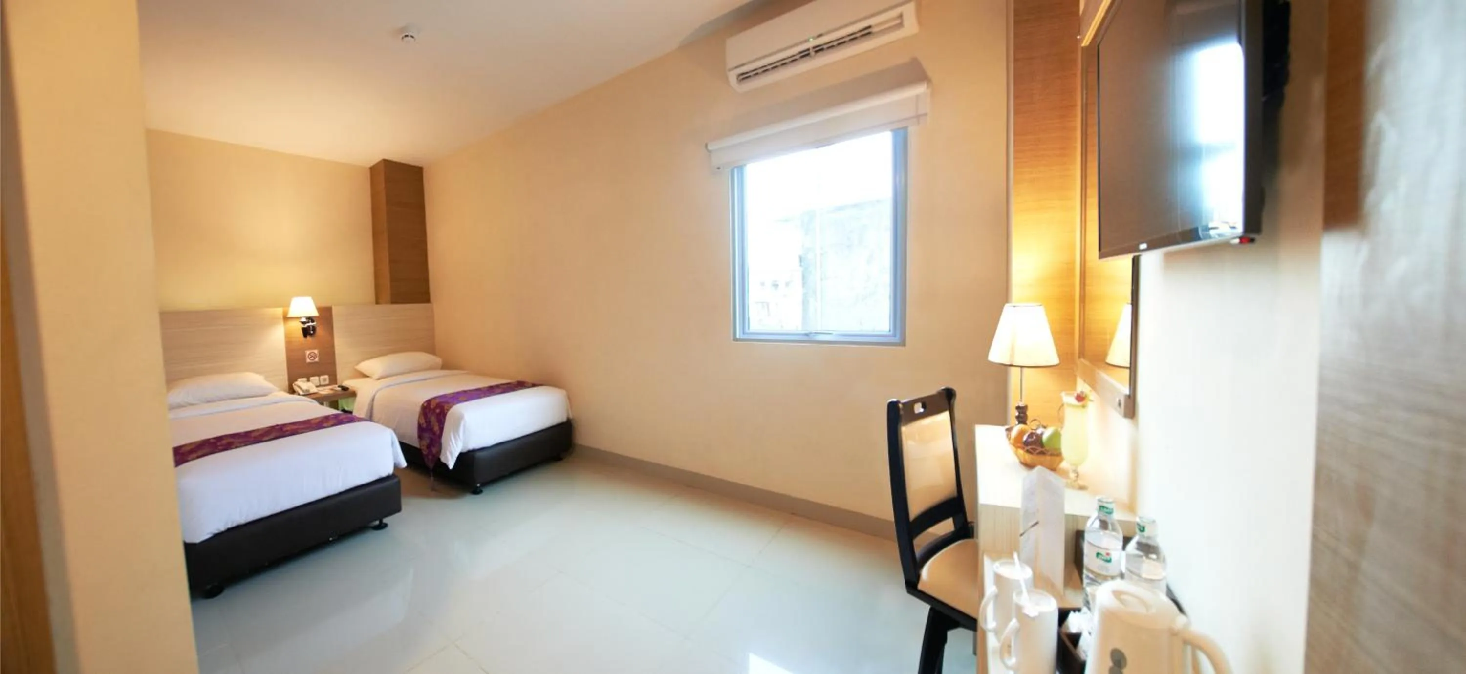 Bed in Winstar Hotel