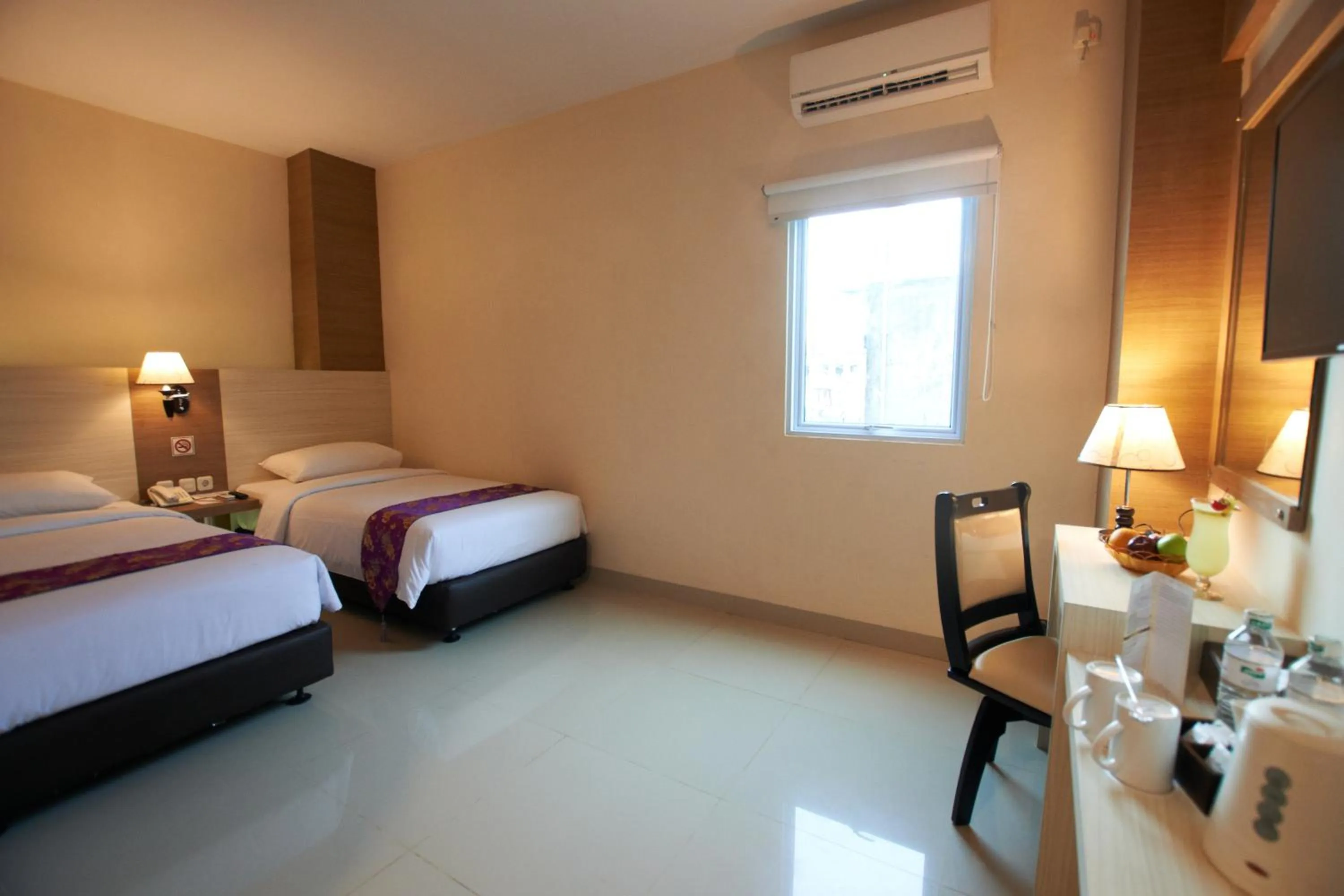 Bed in Winstar Hotel