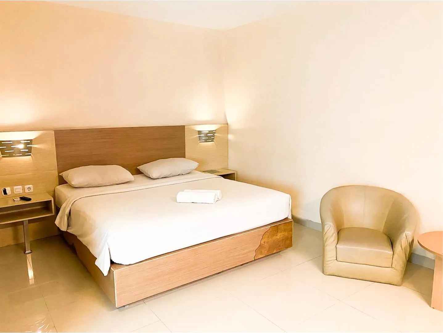 Bed in Winstar Hotel