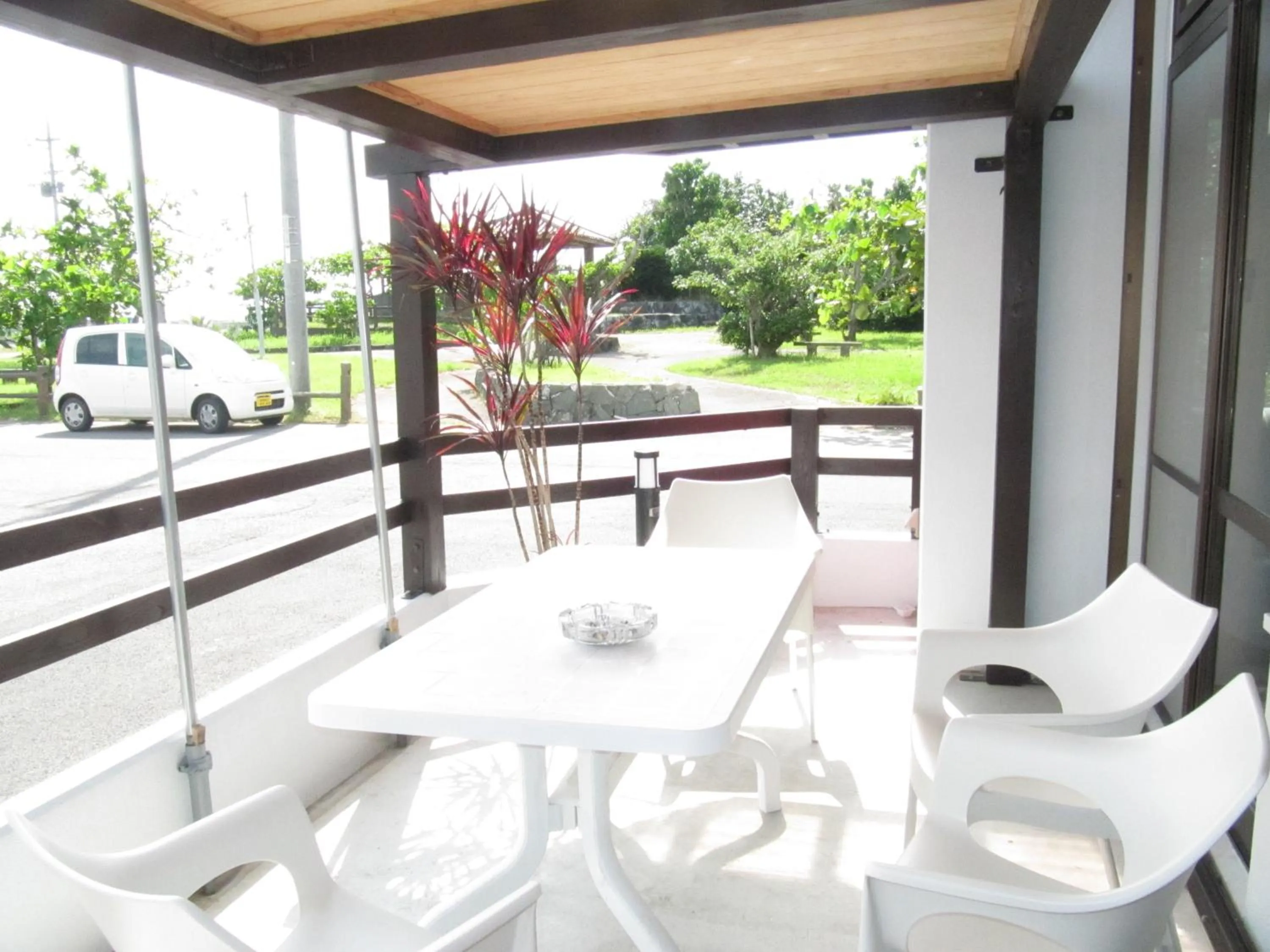 Patio in Hotel Tulip Ishigakijima