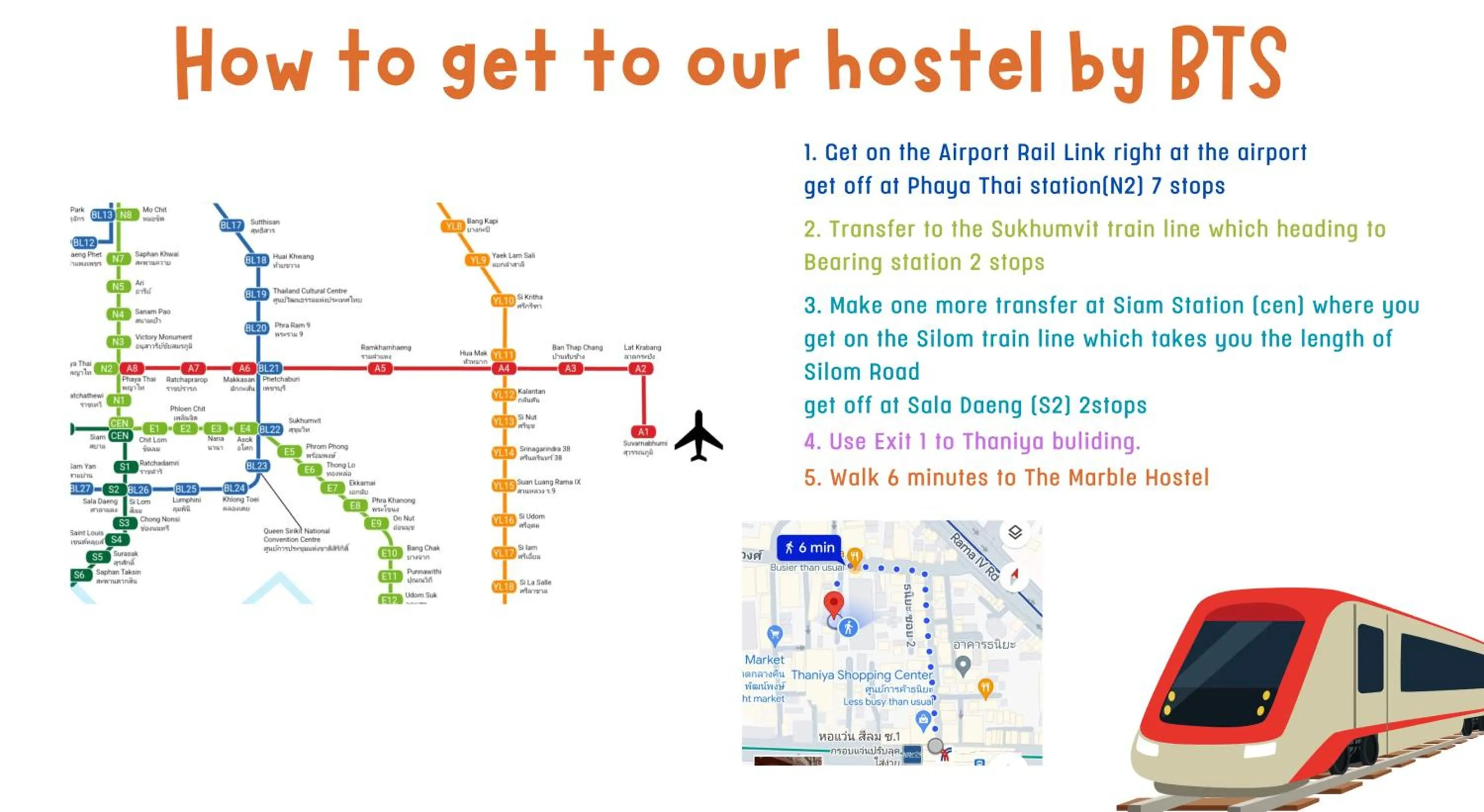 Nearby landmark in The Marble Hostel