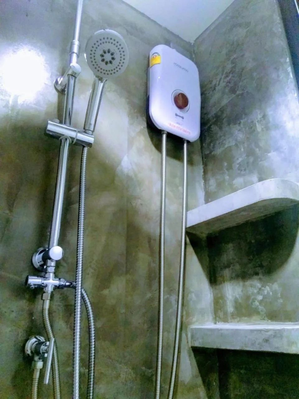 Shower in The Marble Hostel