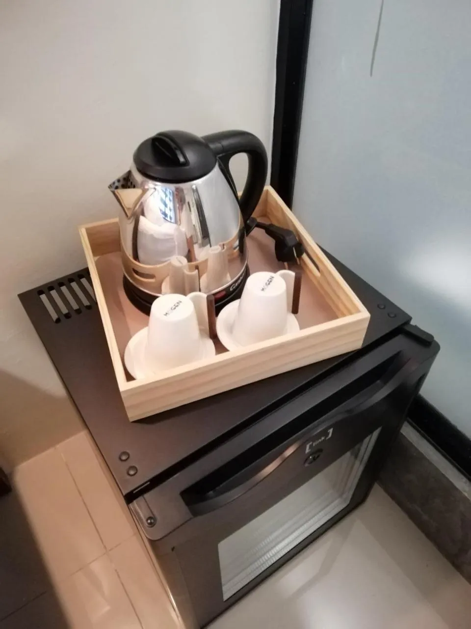 Coffee/tea facilities in The Marble Hostel