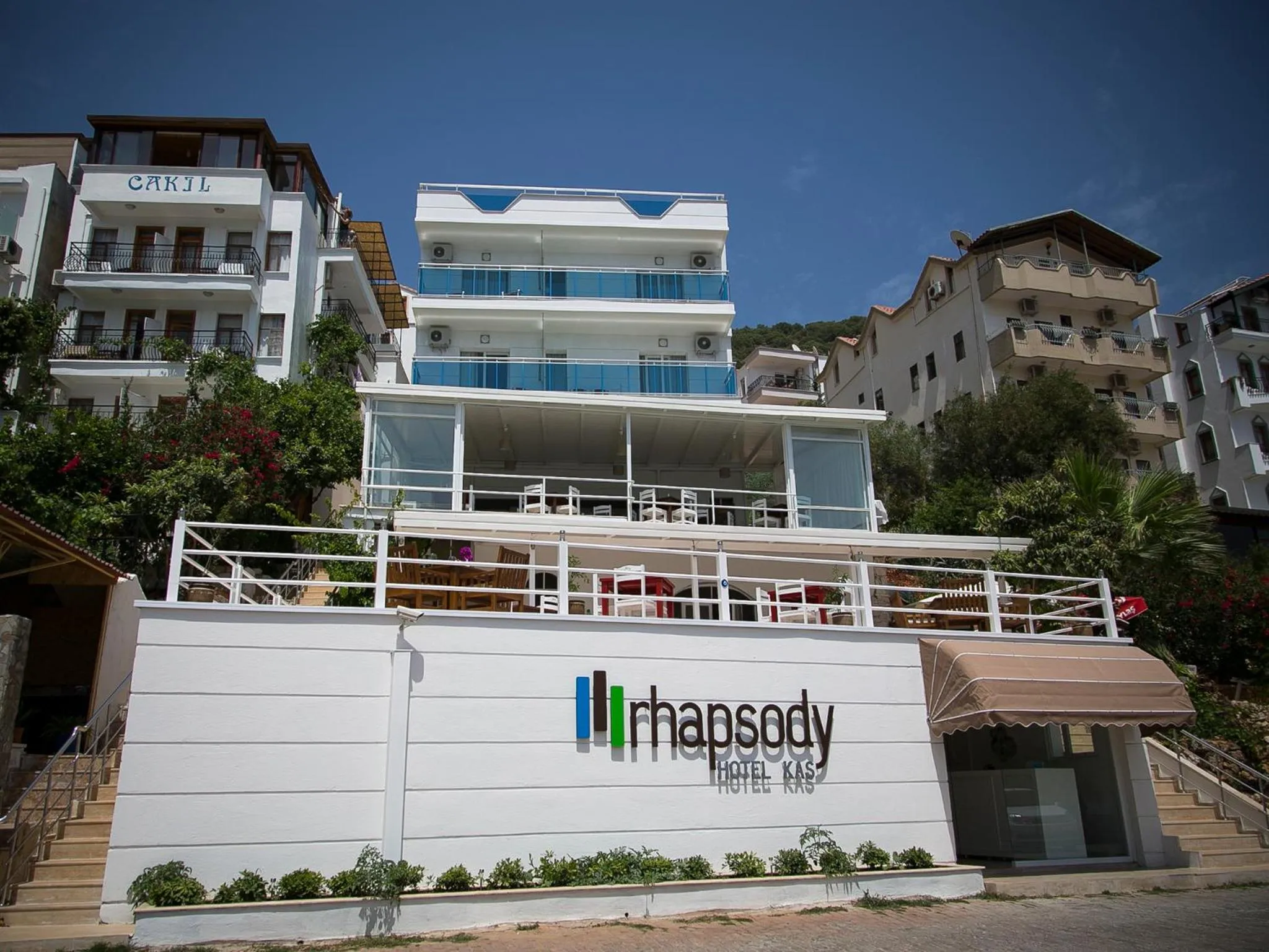 Facade/entrance in Rhapsody Hotel Kas