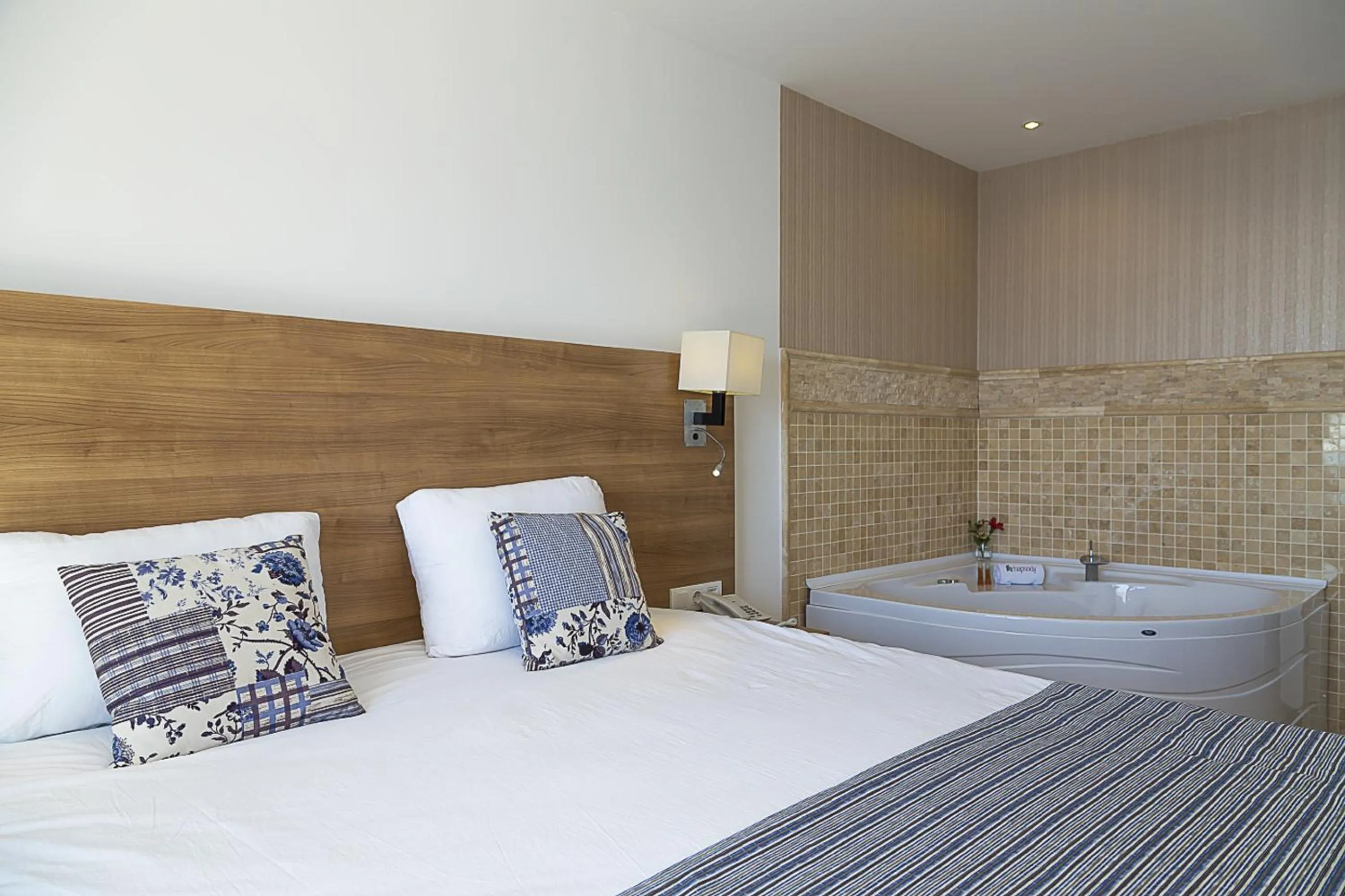 Bathroom, Bed in Rhapsody Hotel Kas