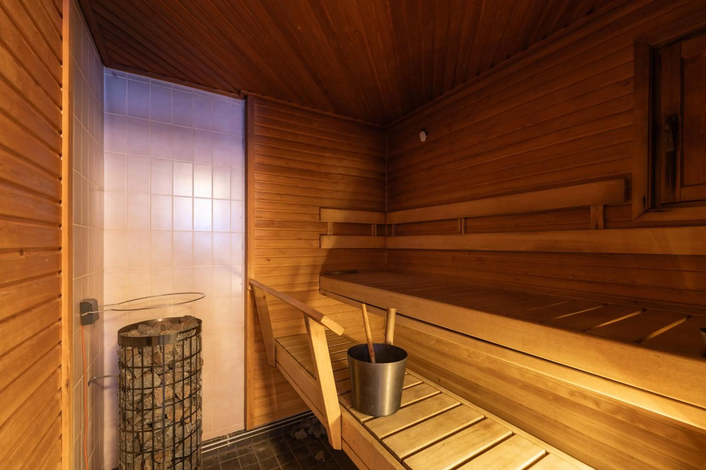 Sauna in Kuukkeli Apartments
