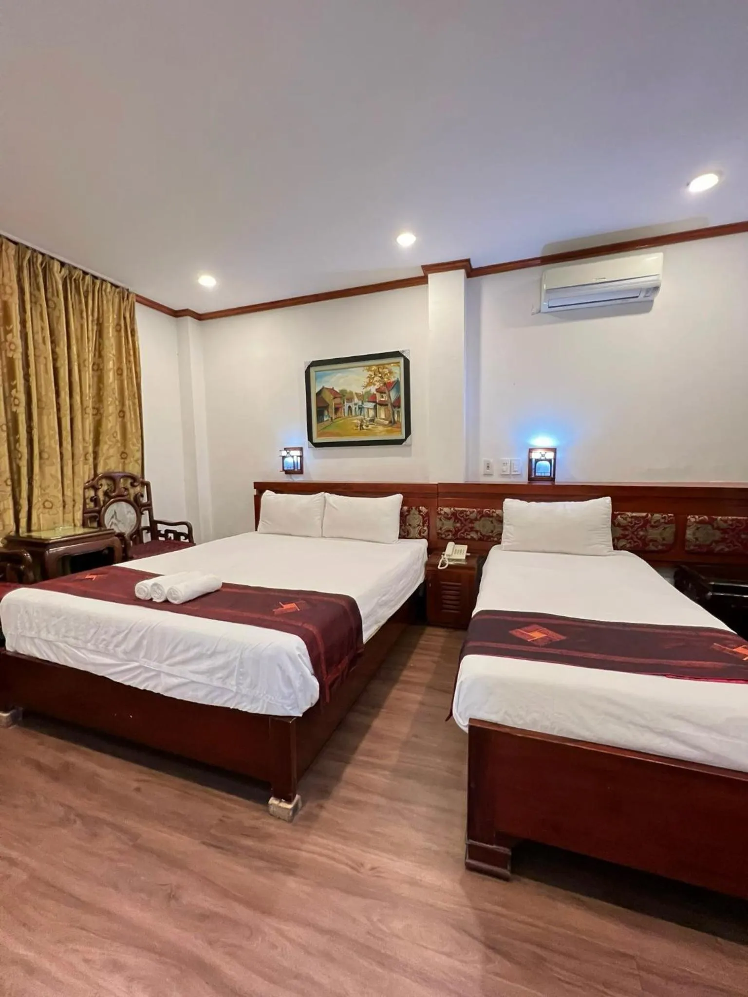 fireplace, Bed in Hanoi Asia 2 Long Bien