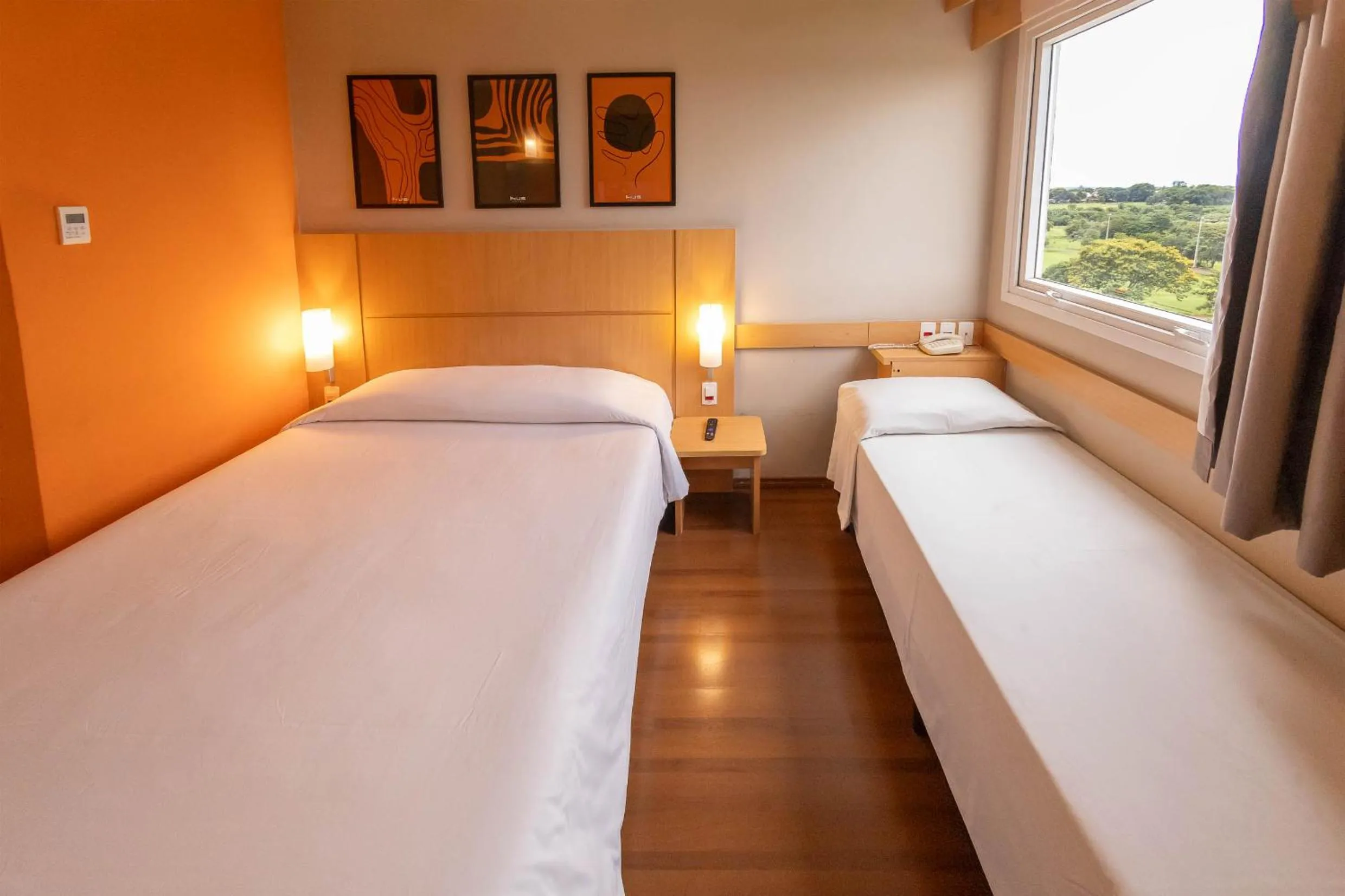 Bed in HUS HOTEL Dourados