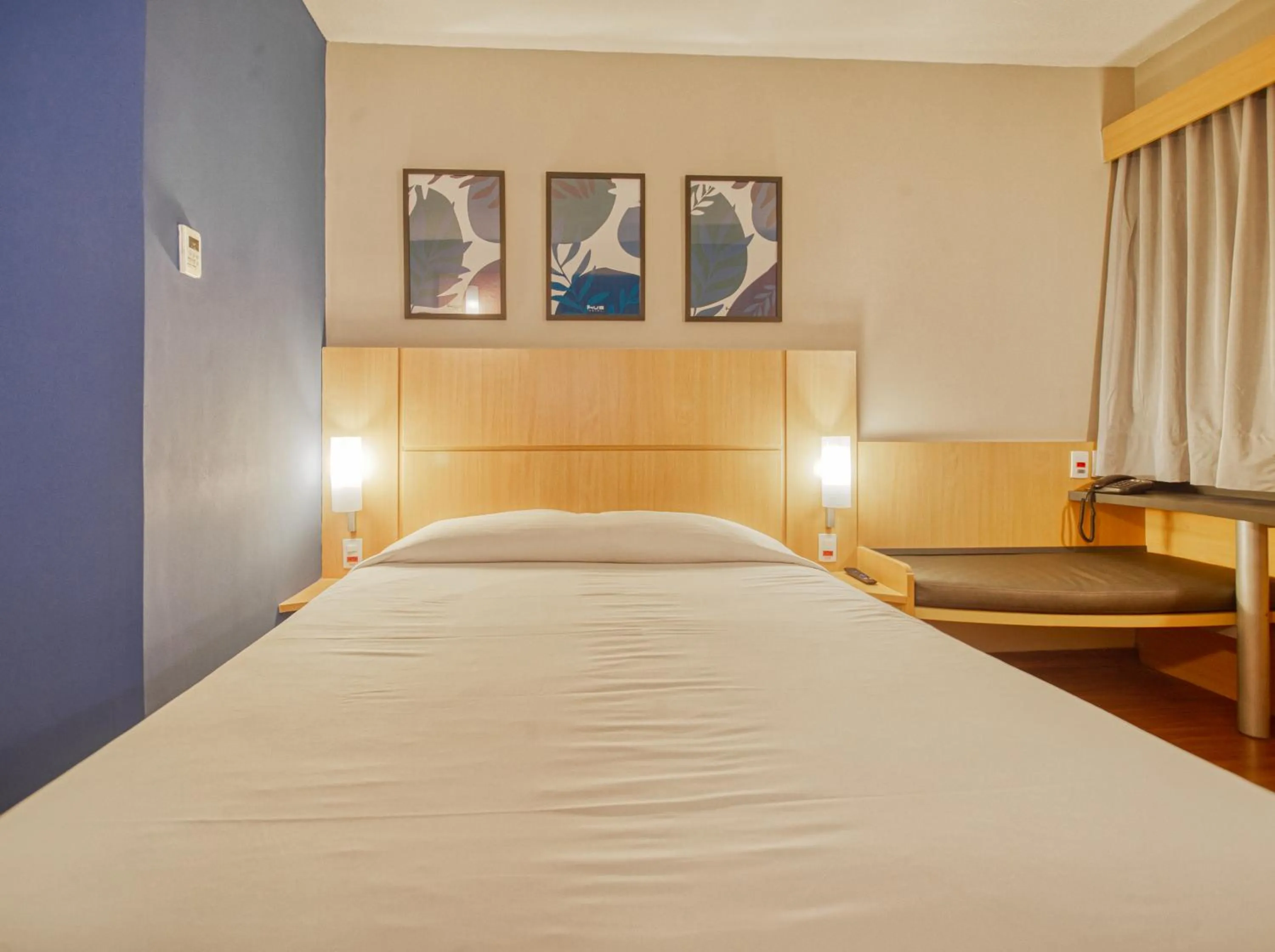 Bed in HUS HOTEL Dourados