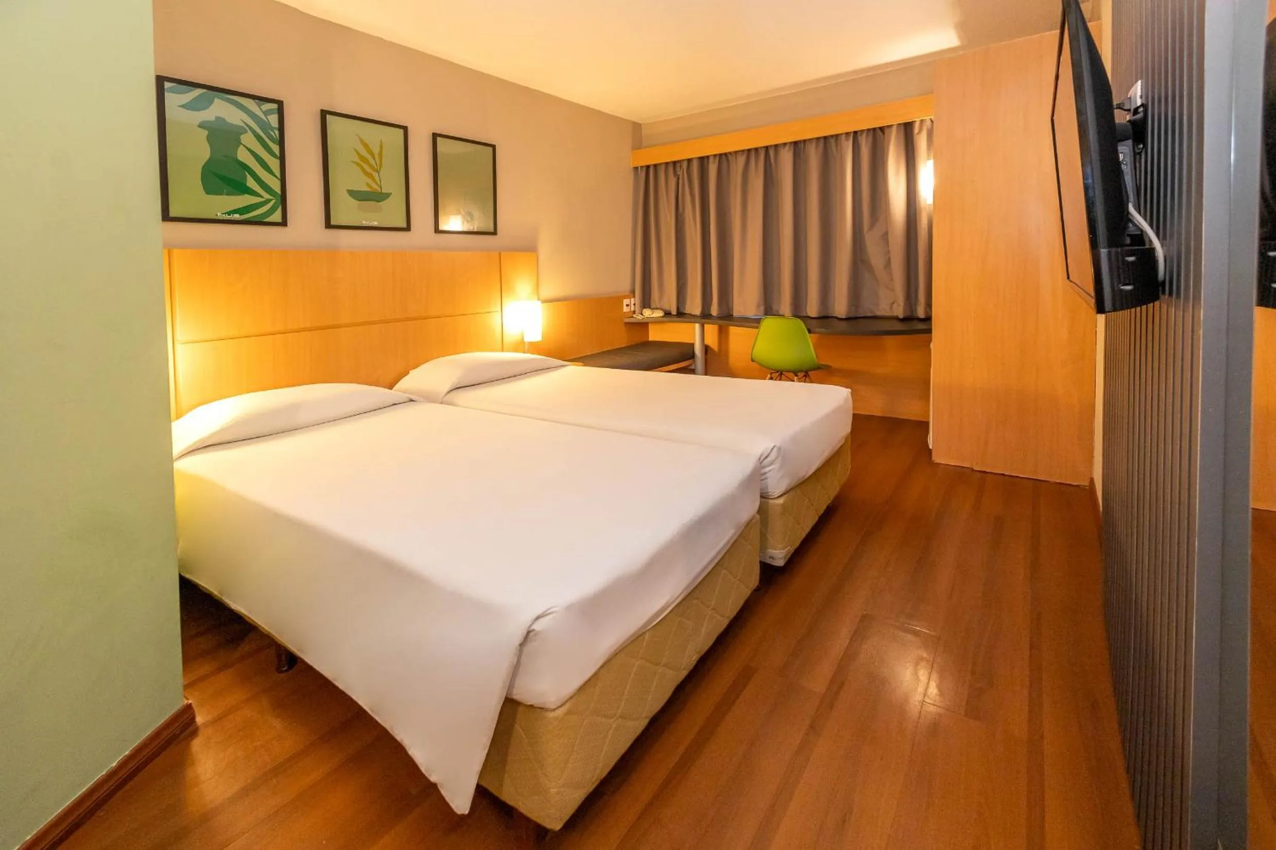 Bed in HUS HOTEL Dourados