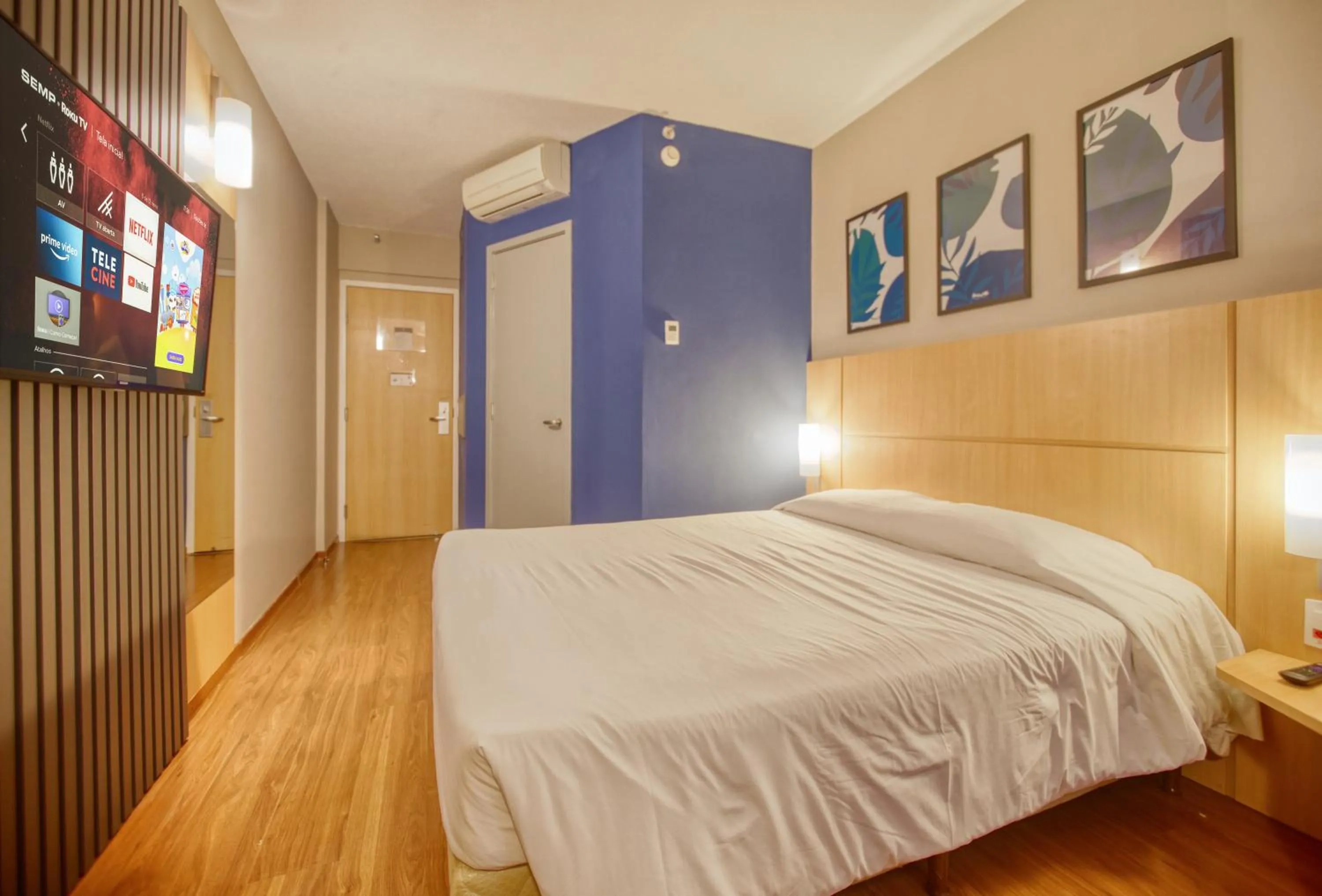 Bed in HUS HOTEL Dourados