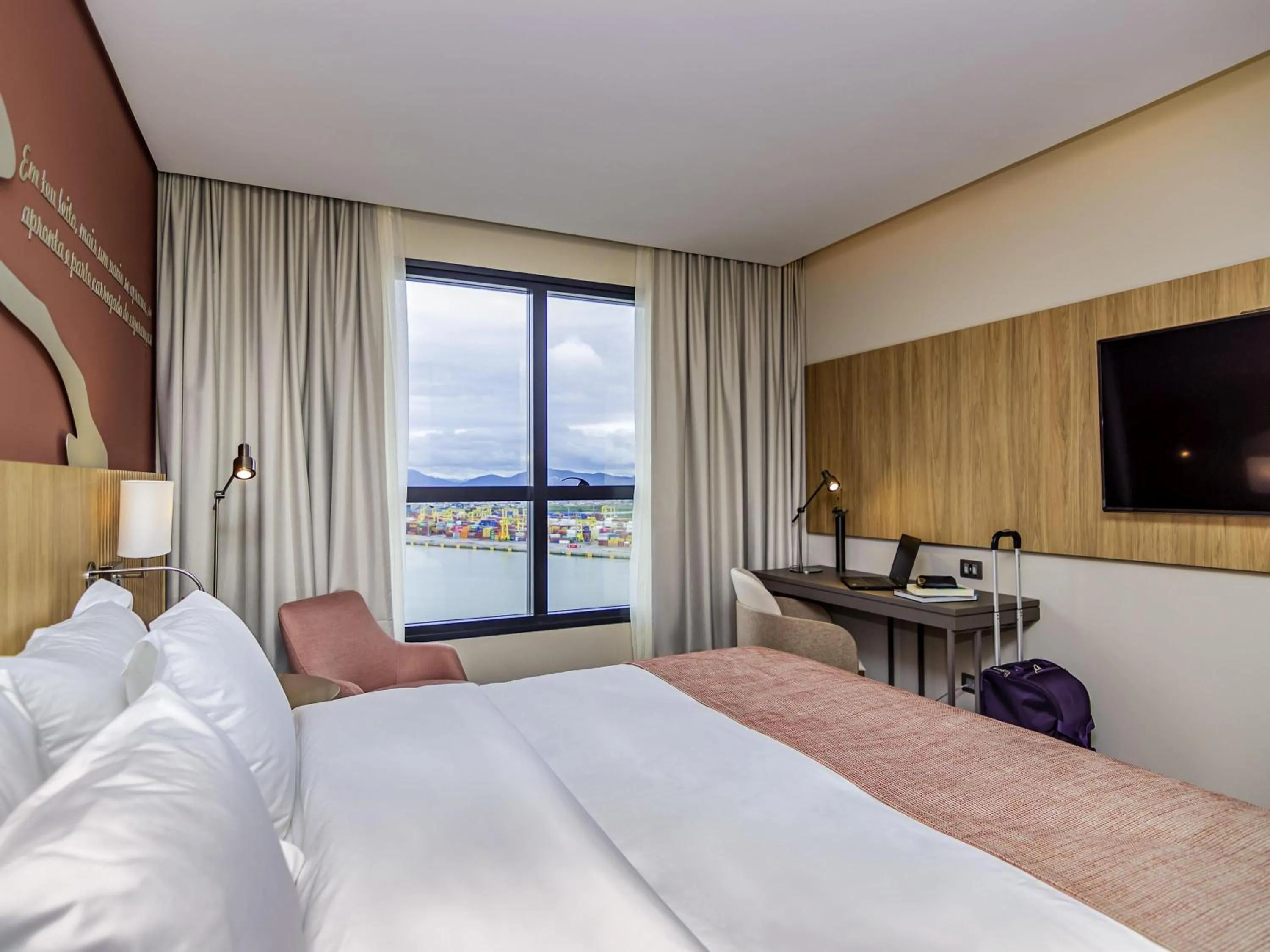 Bedroom, Bed in Mercure Itajai Navegantes