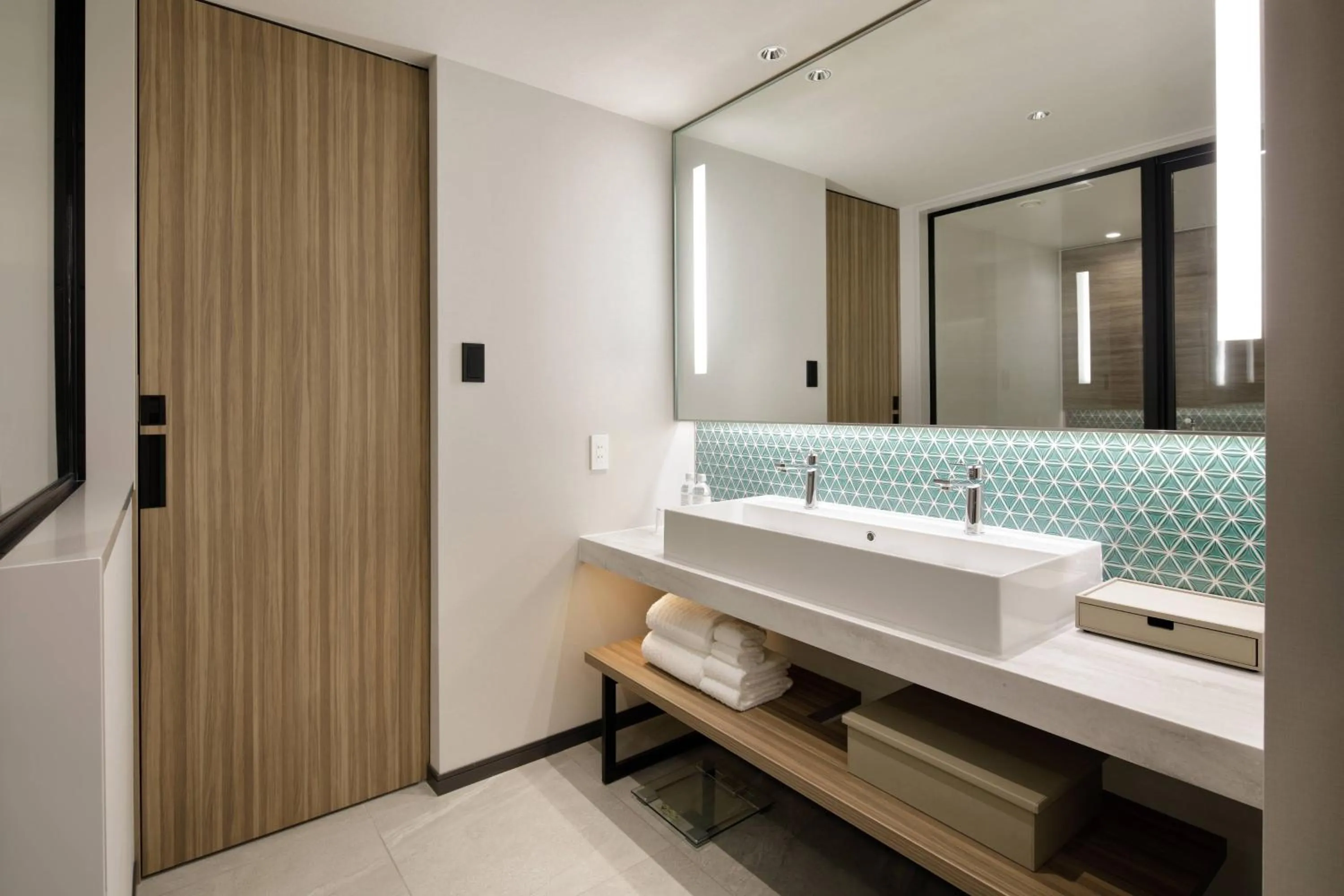 Bathroom in Courtyard by Marriott Osaka Honmachi