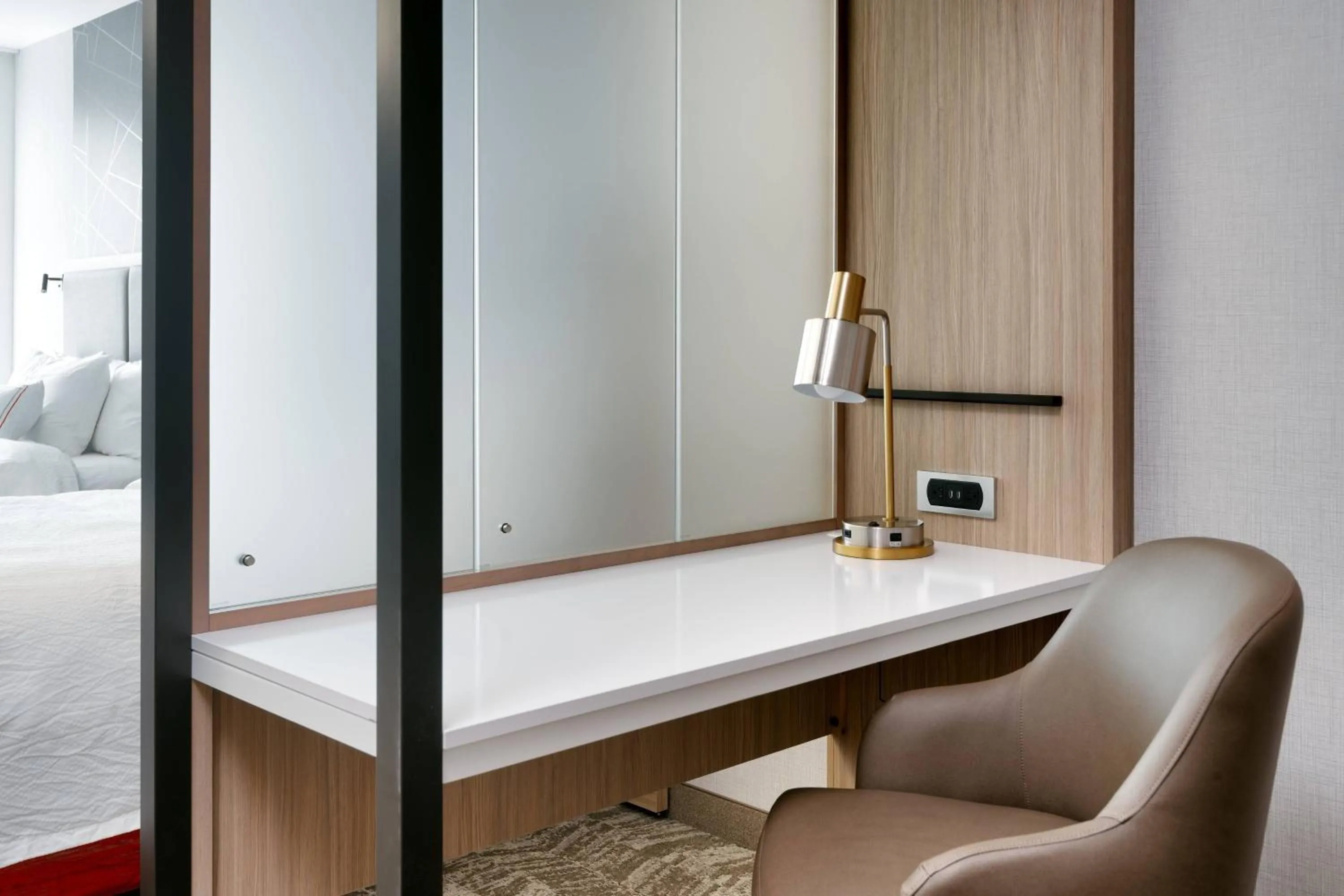 Photo of the whole room, Bed in SpringHill Suites by Marriott Salt Lake City Sugar House