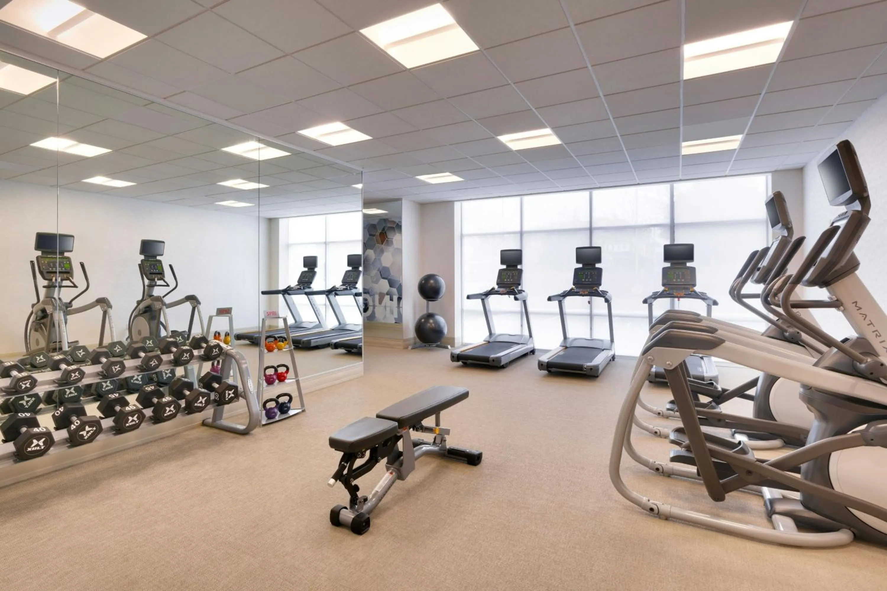Fitness centre/facilities in SpringHill Suites by Marriott Salt Lake City Sugar House