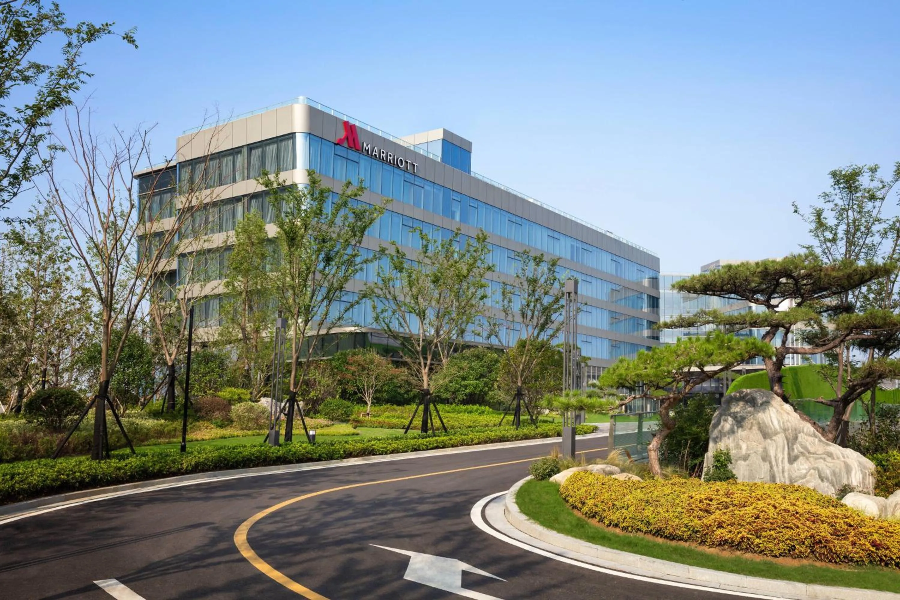 Property building in Xuzhou Marriott Hotel Lakeview