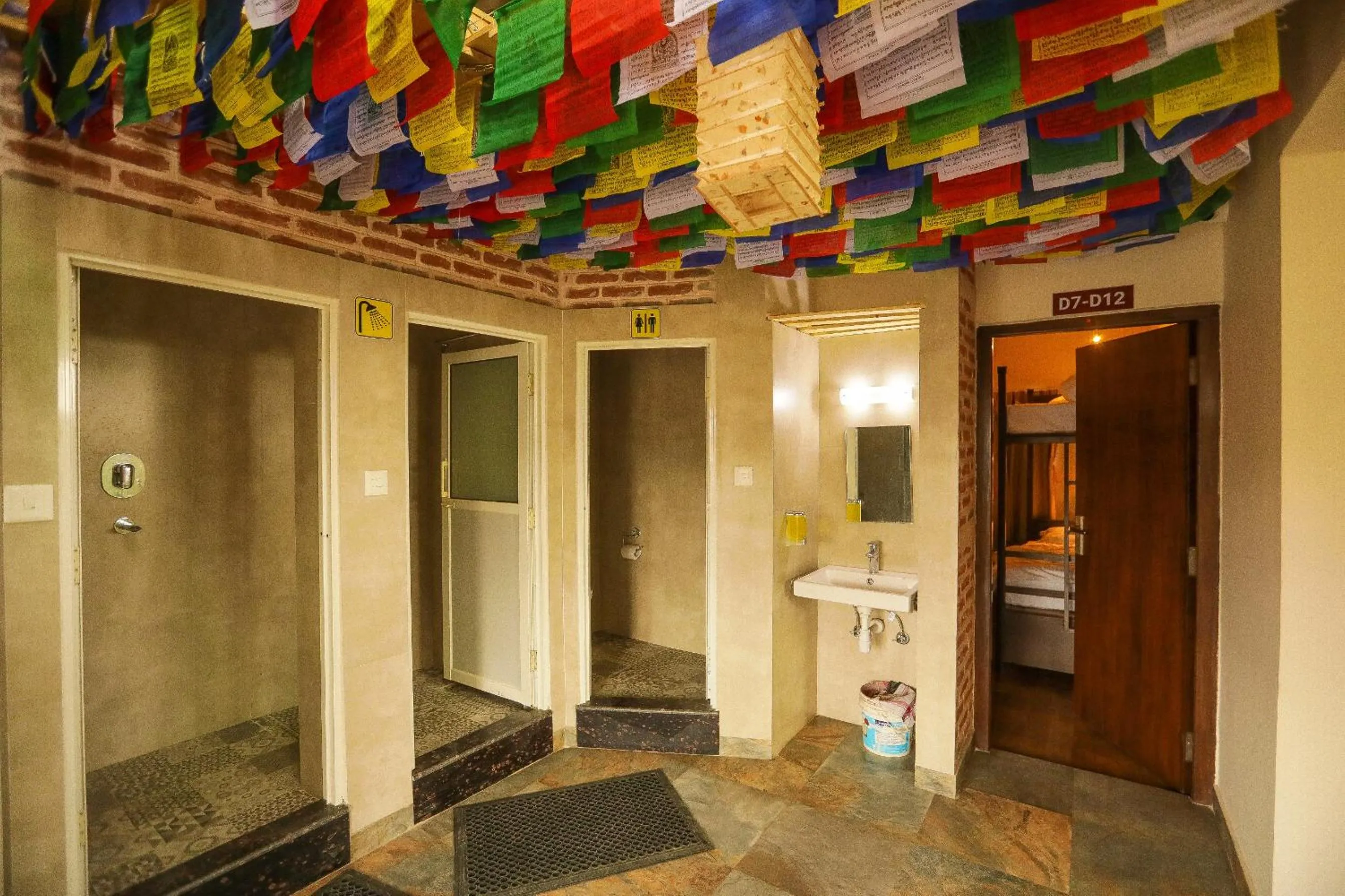 Bathroom in Flying Yak Kathmandu
