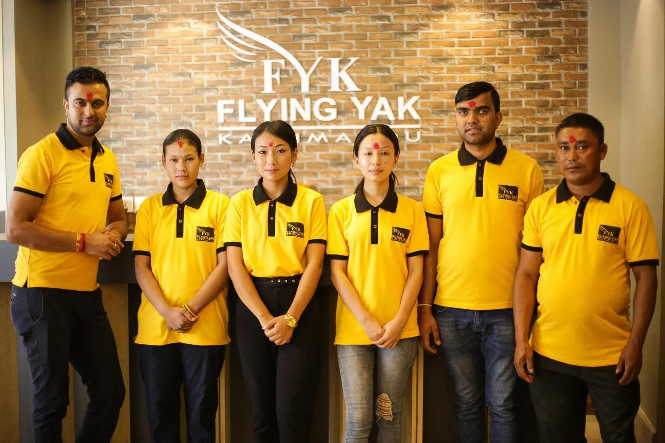 Staff in Flying Yak Kathmandu