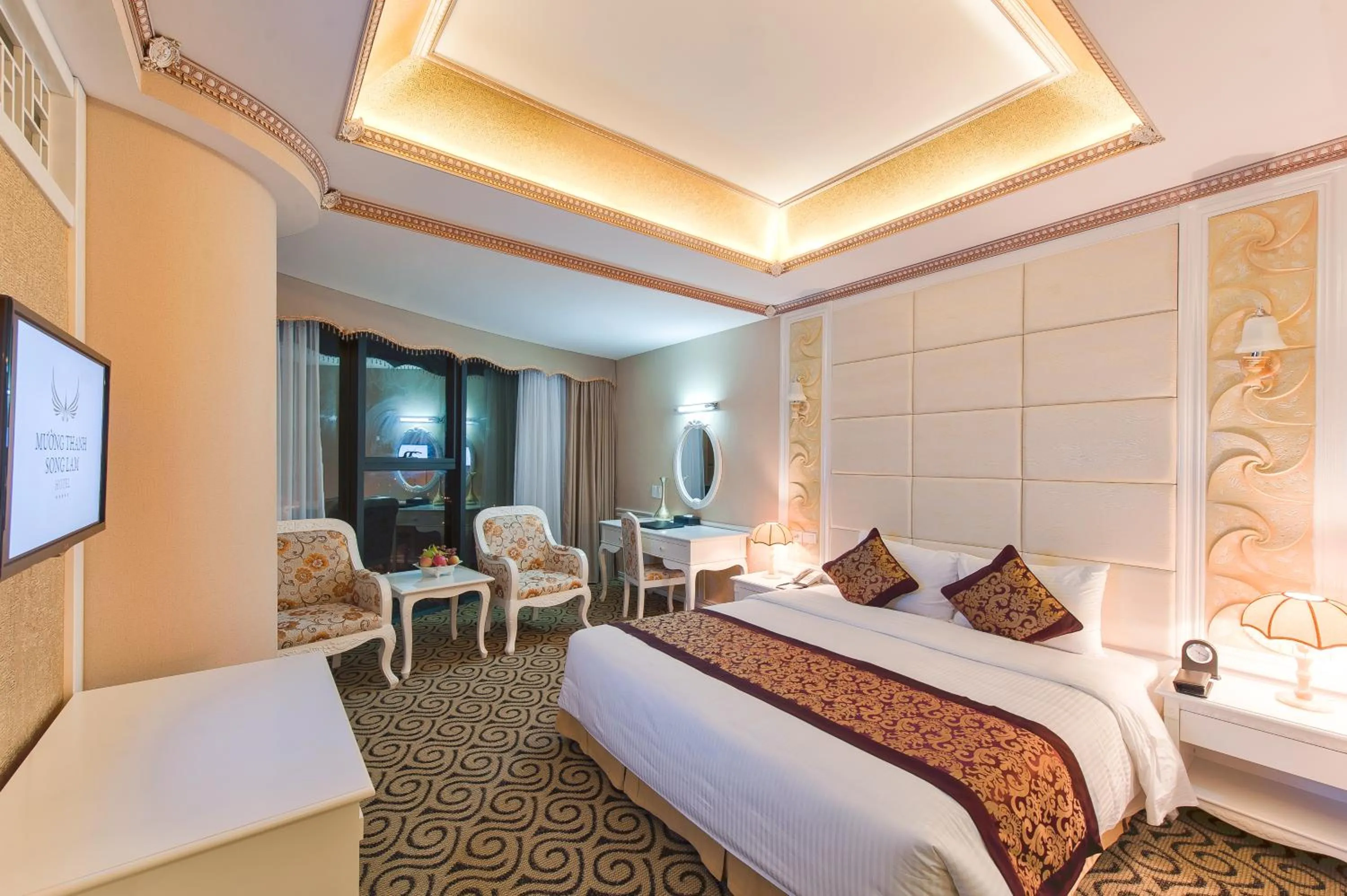 Bedroom, Bed in Muong Thanh Luxury Song Lam Hotel