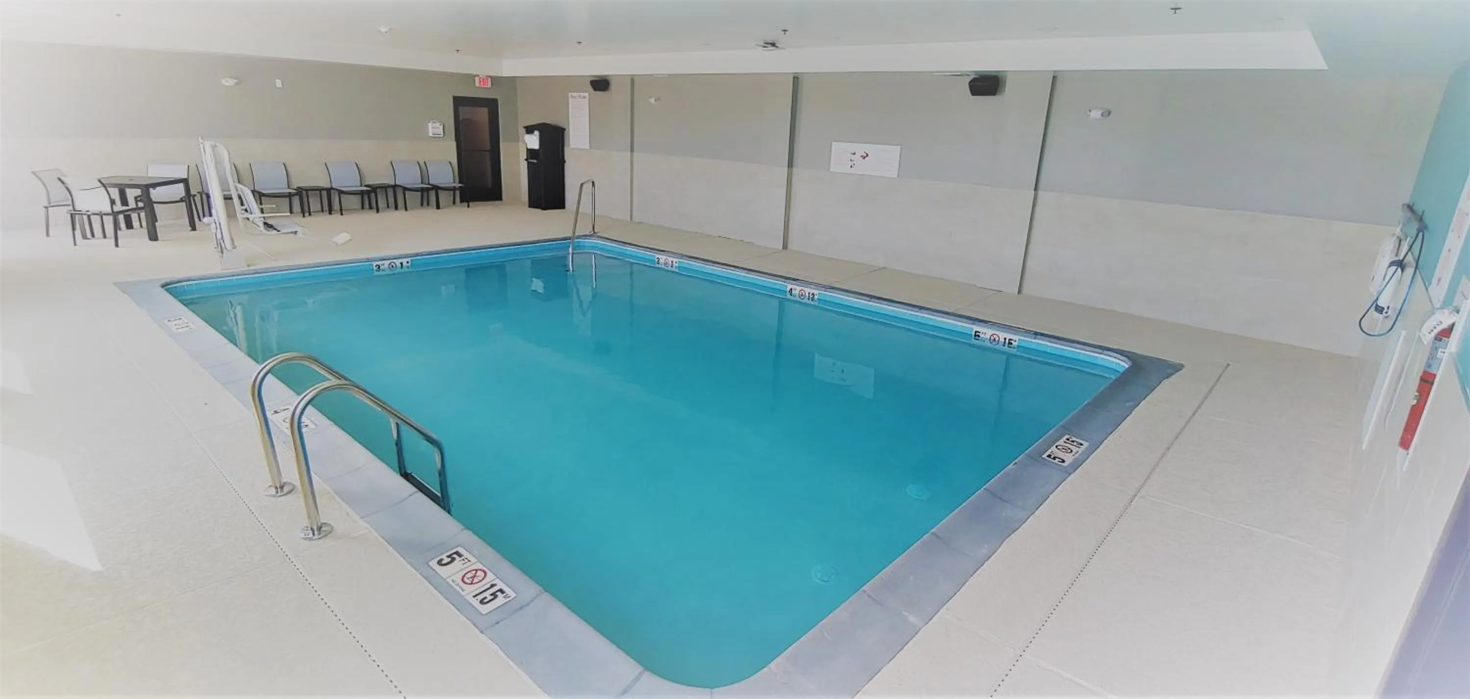 Swimming pool in avid hotel Perry-National Fairground Area by IHG