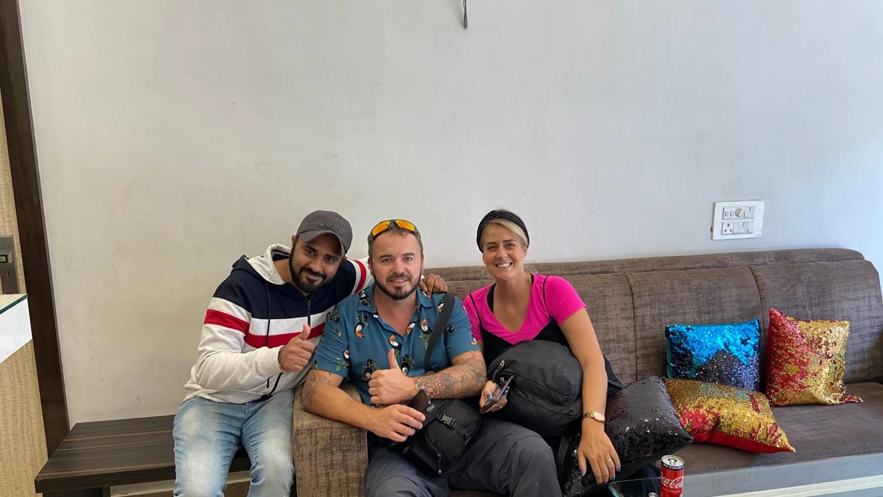 group of guests in Hotel Kabir Residency