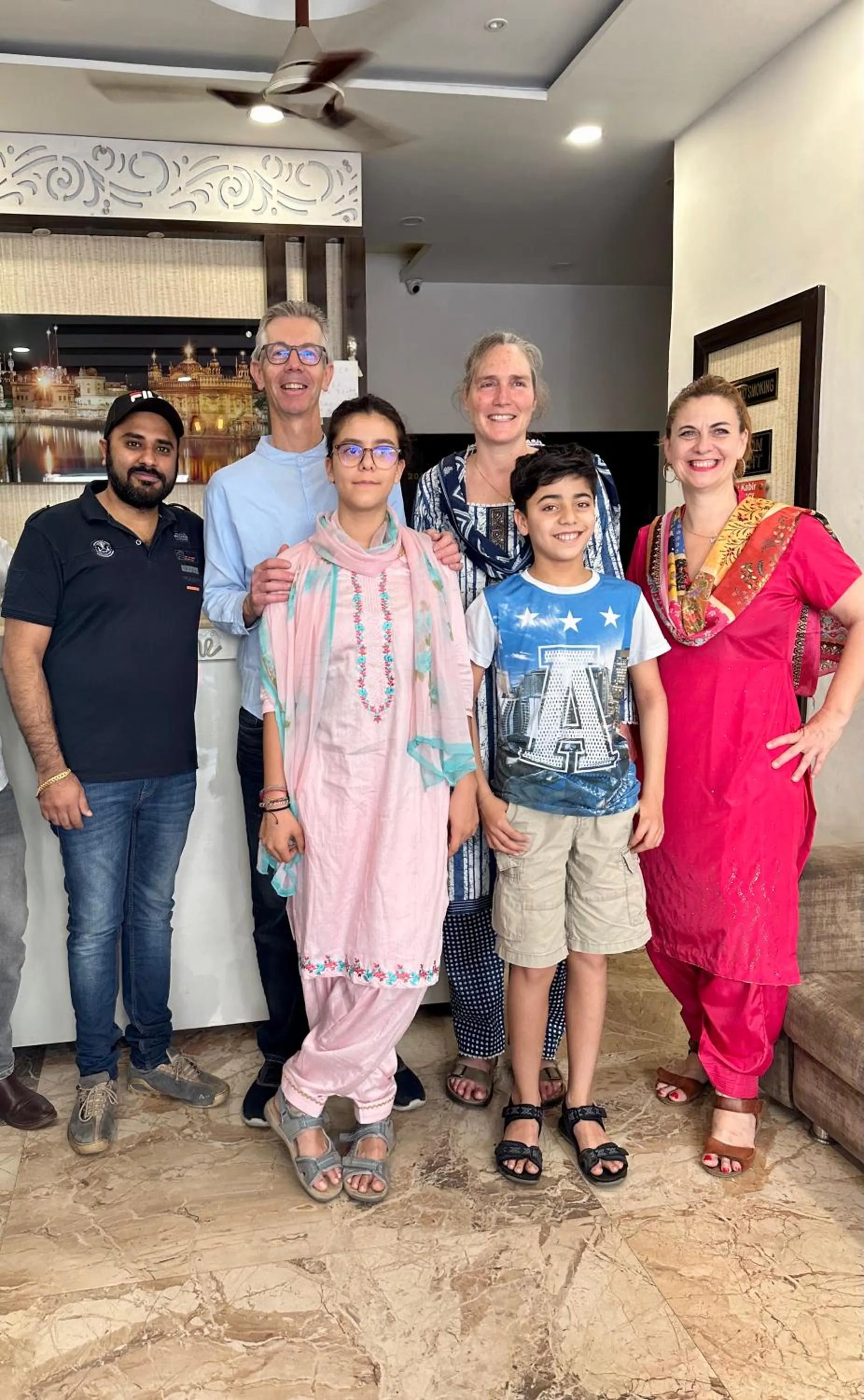 group of guests in Hotel Kabir Residency