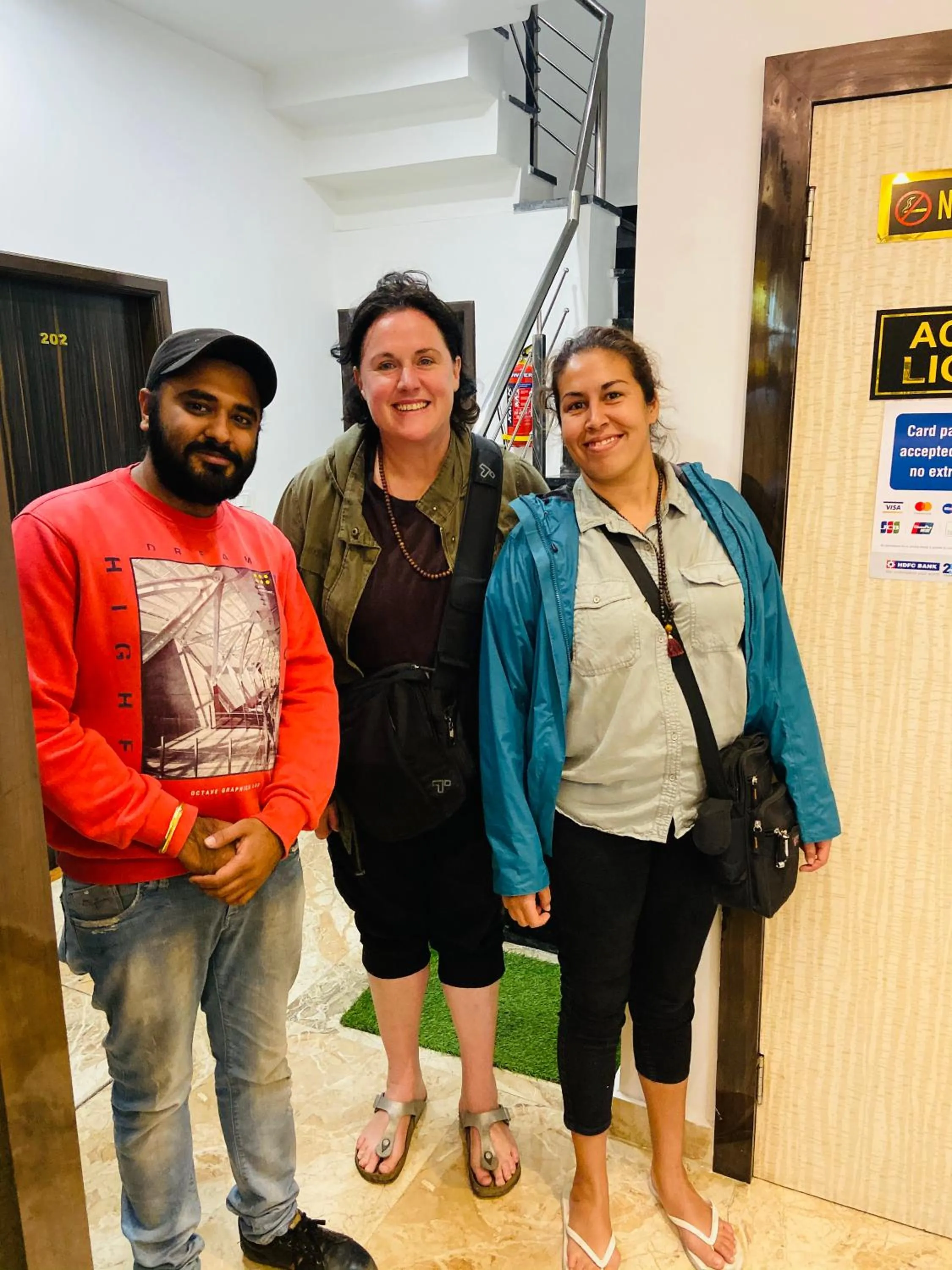 group of guests in Hotel Kabir Residency