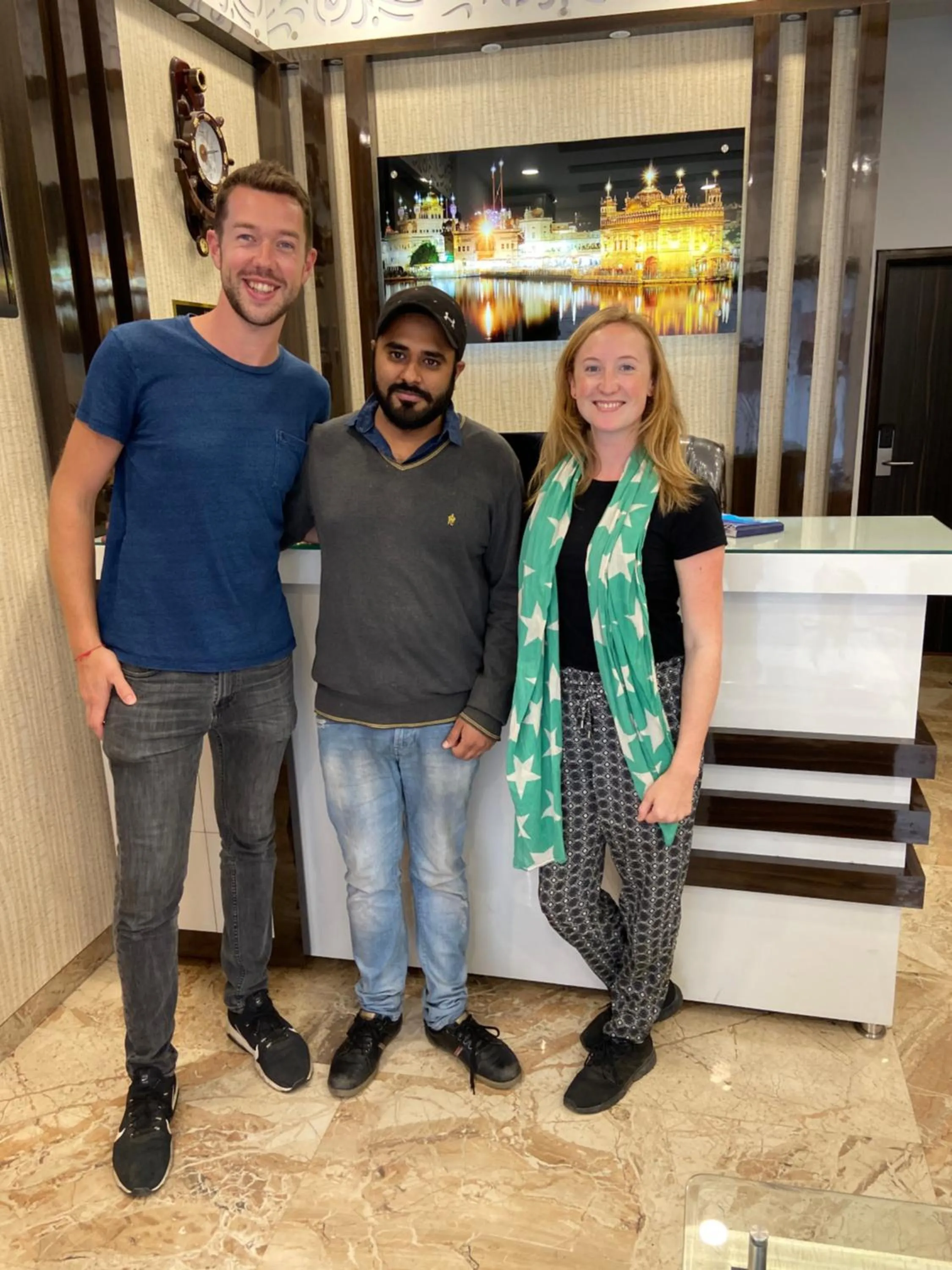 group of guests in Hotel Kabir Residency