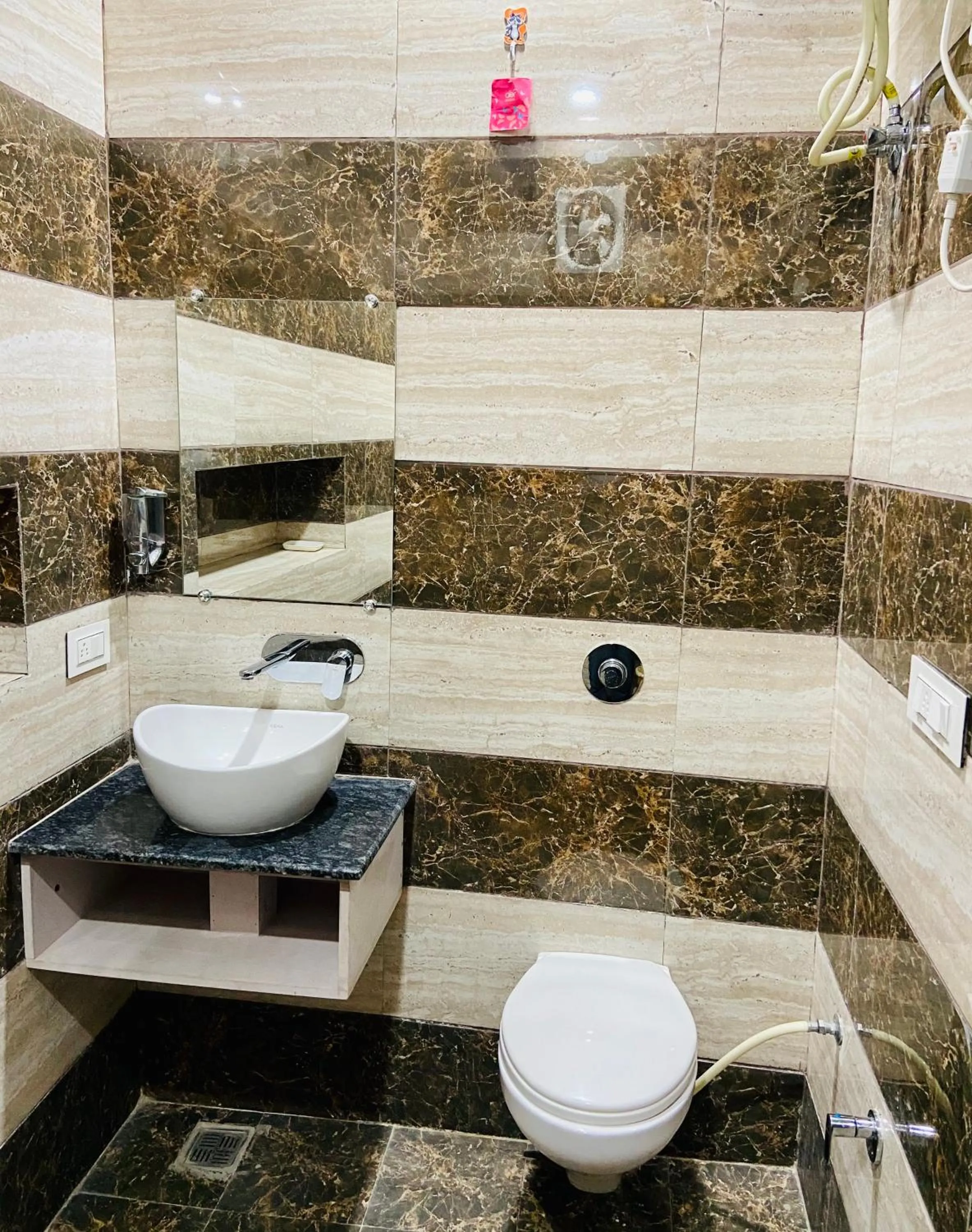 Bathroom in Hotel Kabir Residency