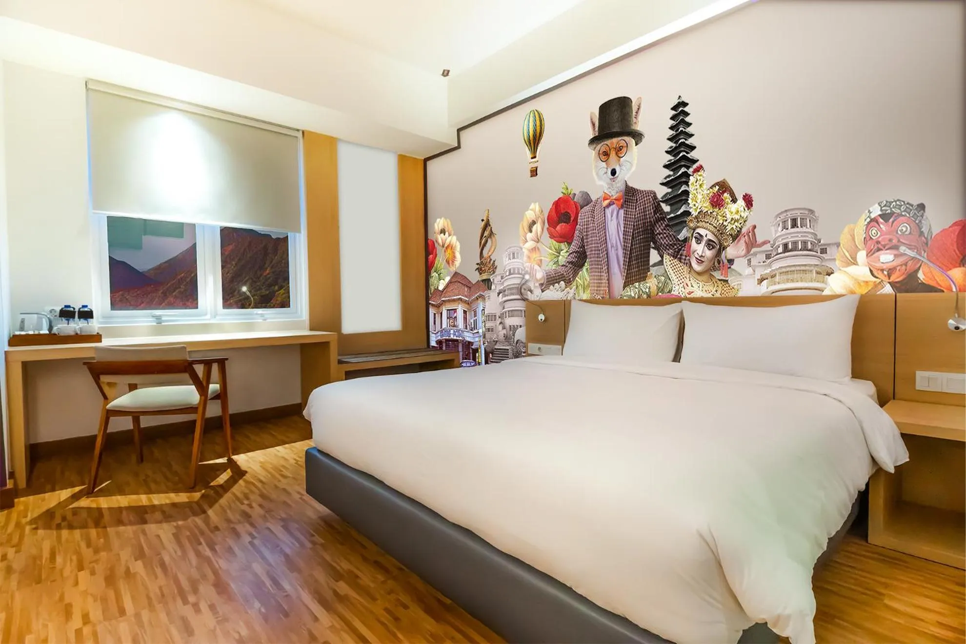 Bed in Fox Hotel Jayapura