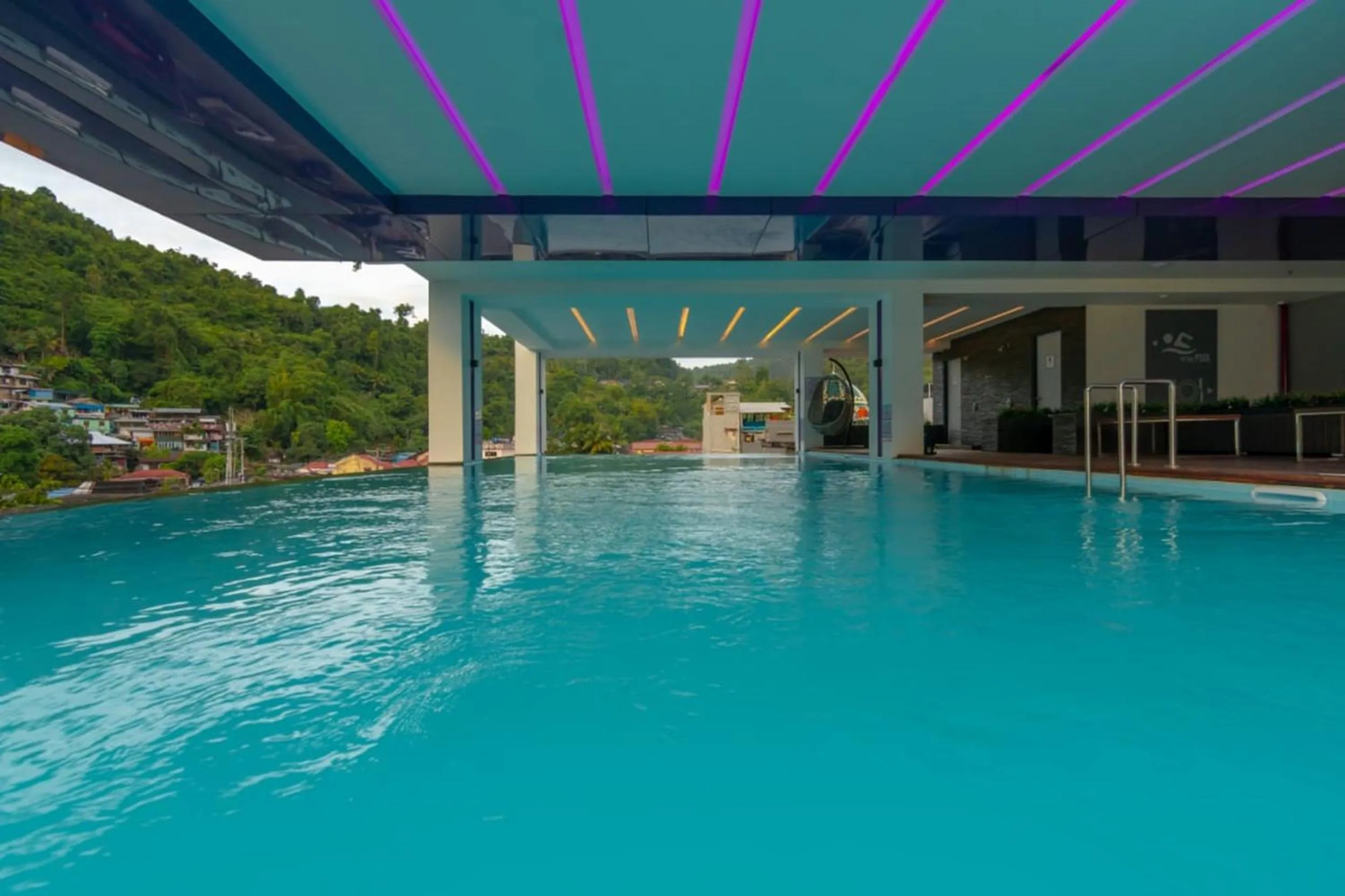 Swimming pool in Fox Hotel Jayapura