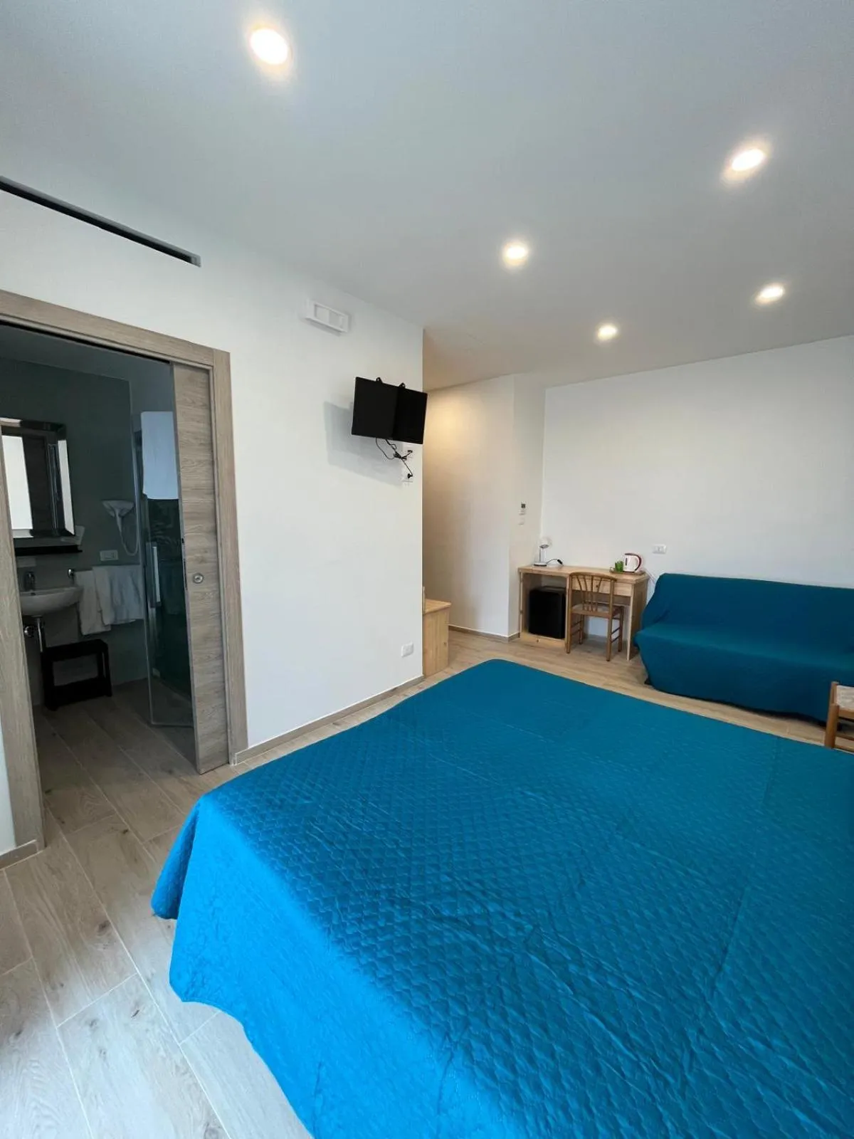 Bed in Hotel Valentino