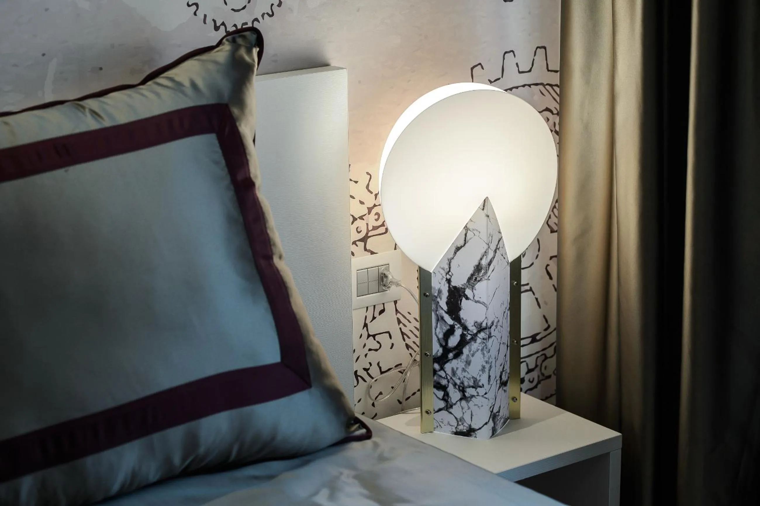 Bed in Quarto Novo Suite