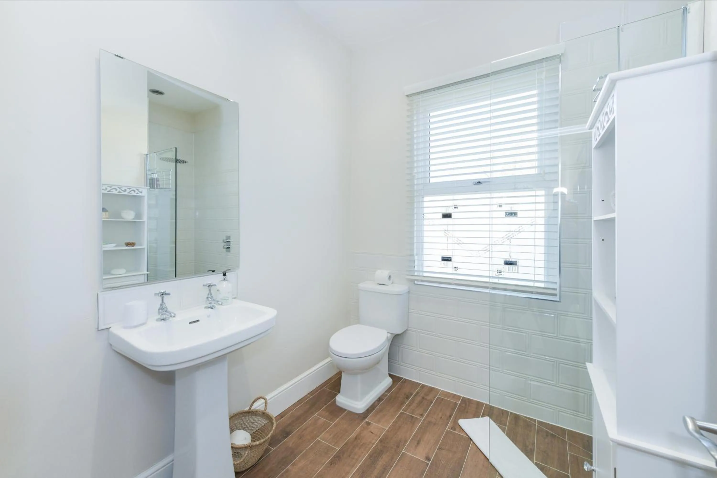 Bathroom in Borrowfield Lodge