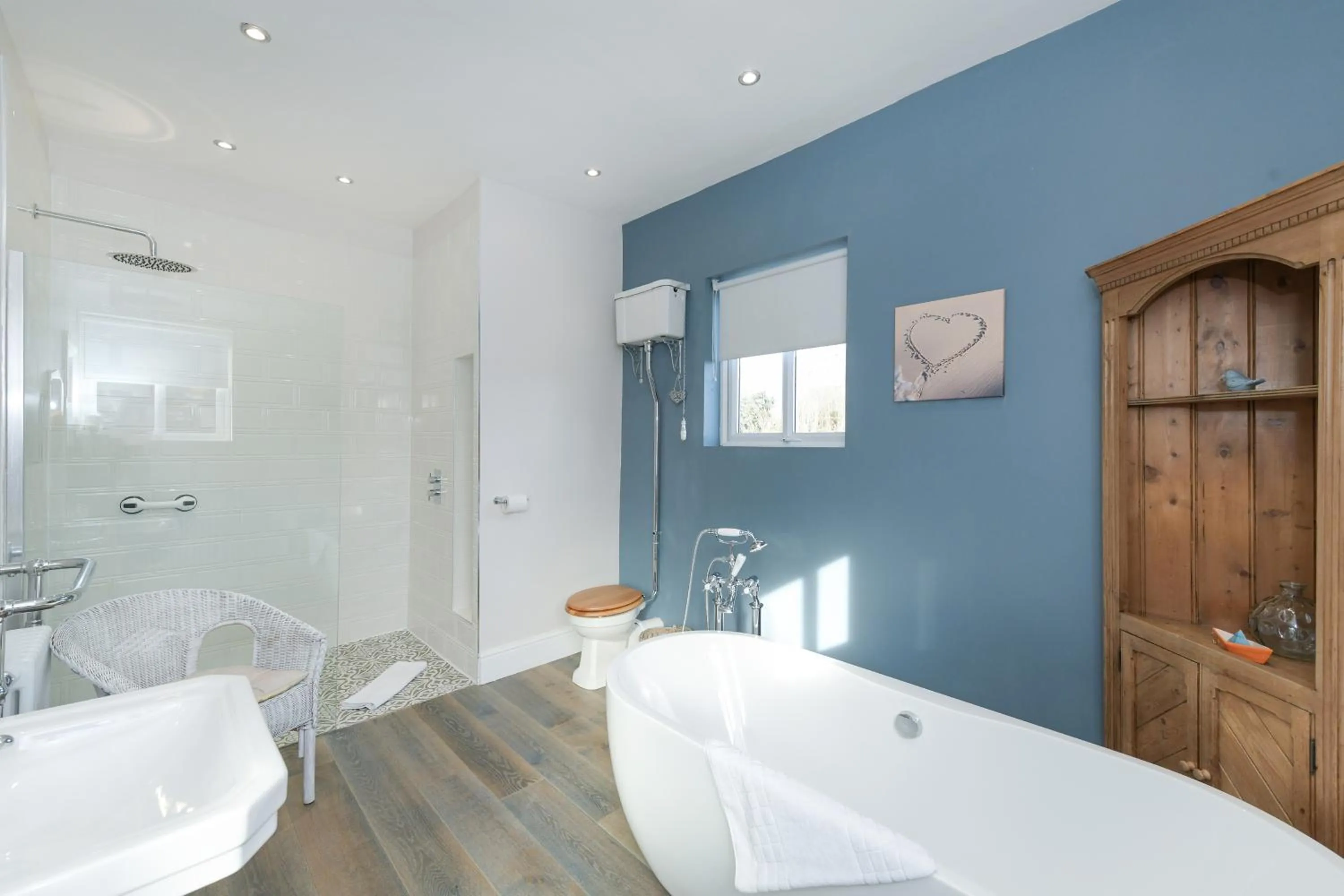 Bathroom in Borrowfield Lodge