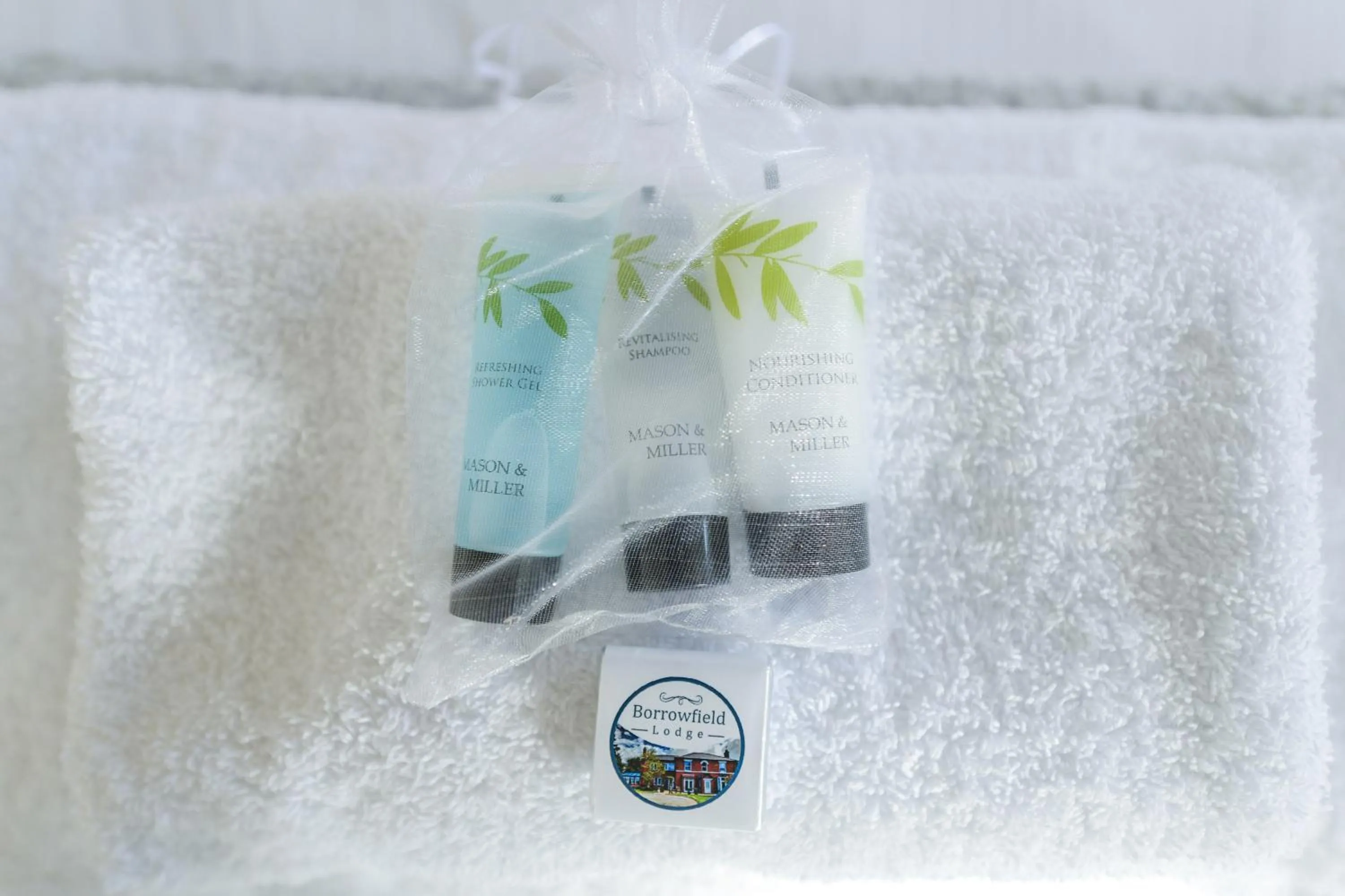 Bathroom in Borrowfield Lodge