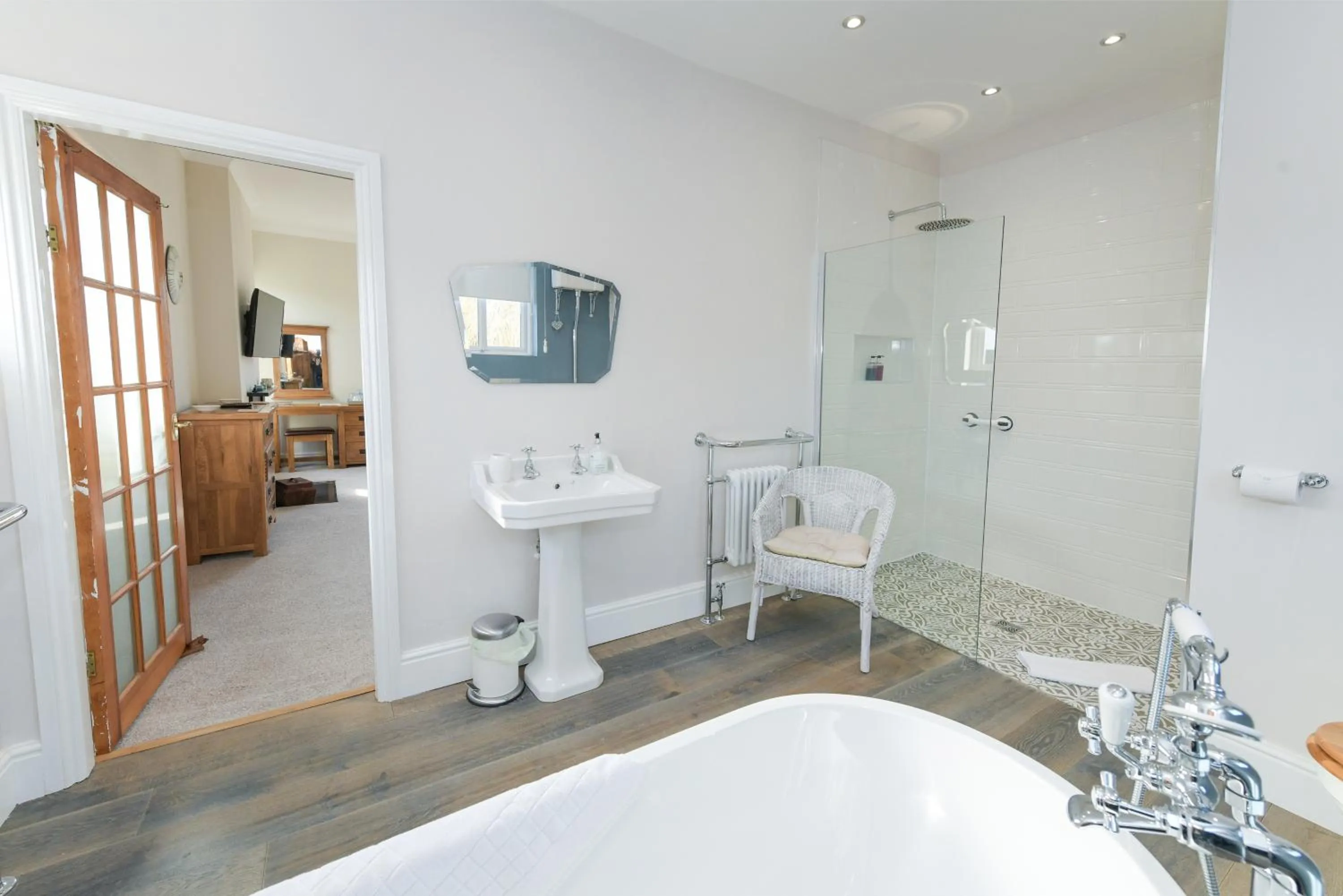 Bathroom in Borrowfield Lodge