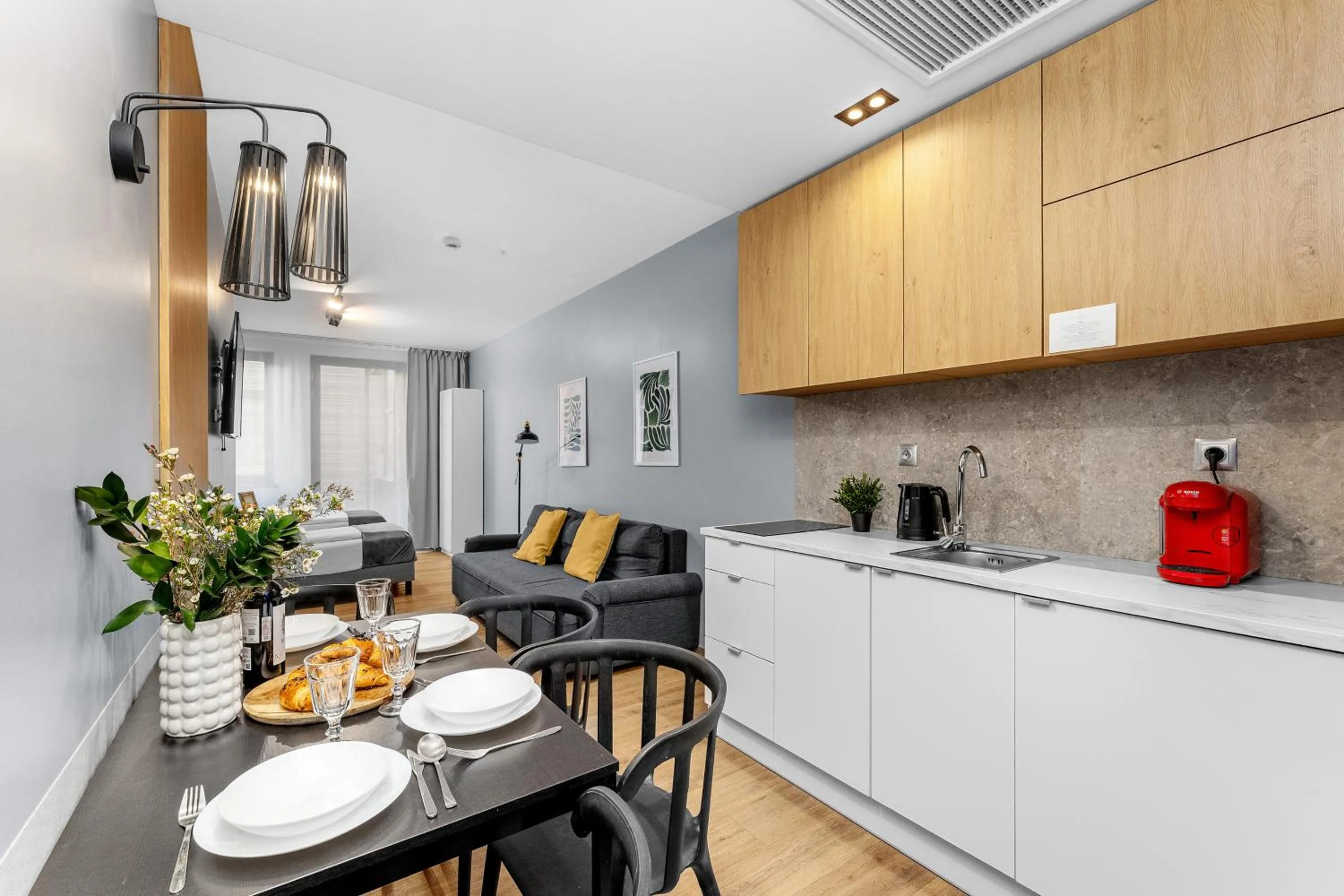 Living room in Szewska 7 Apartments