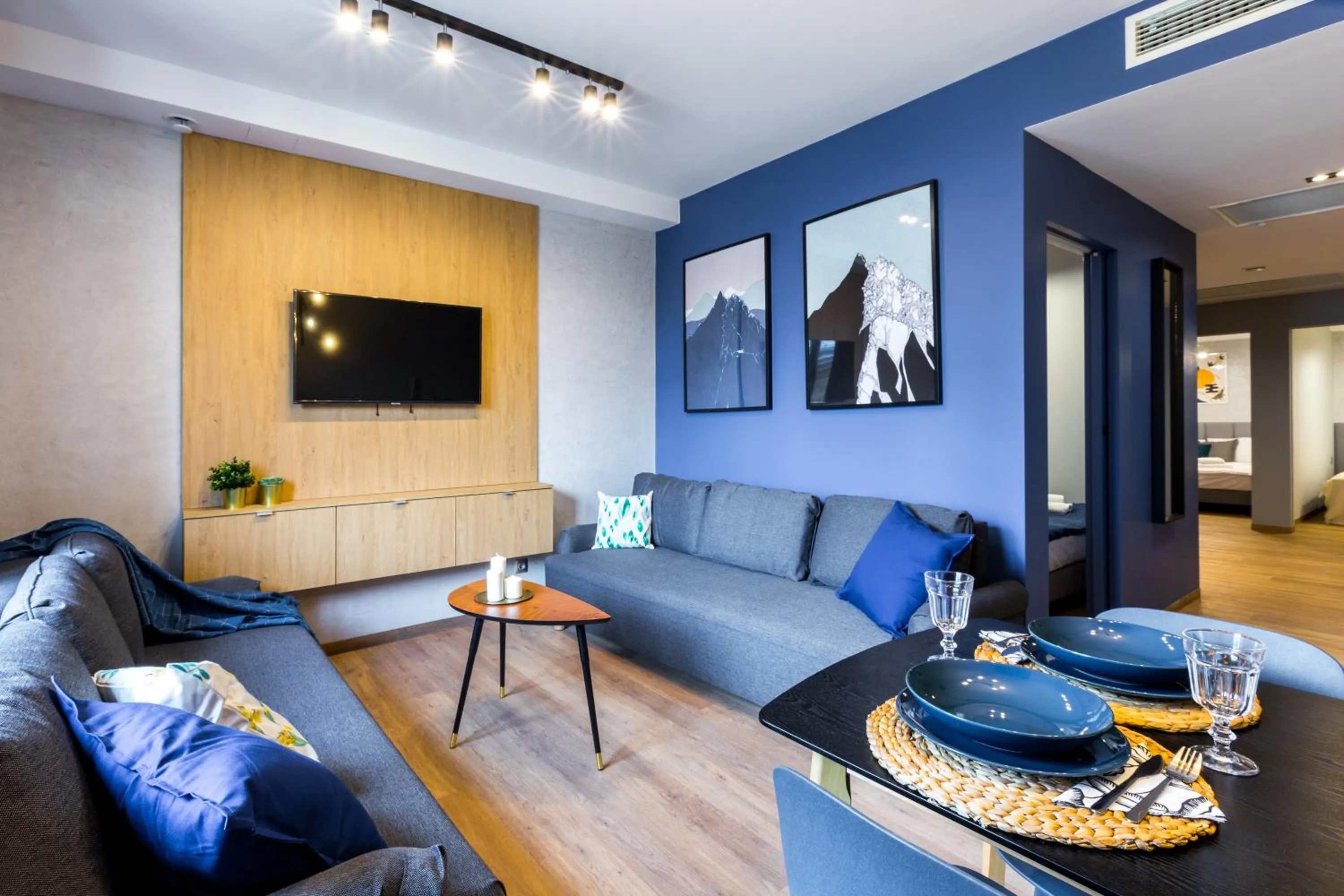 Living room in Szewska 7 Apartments