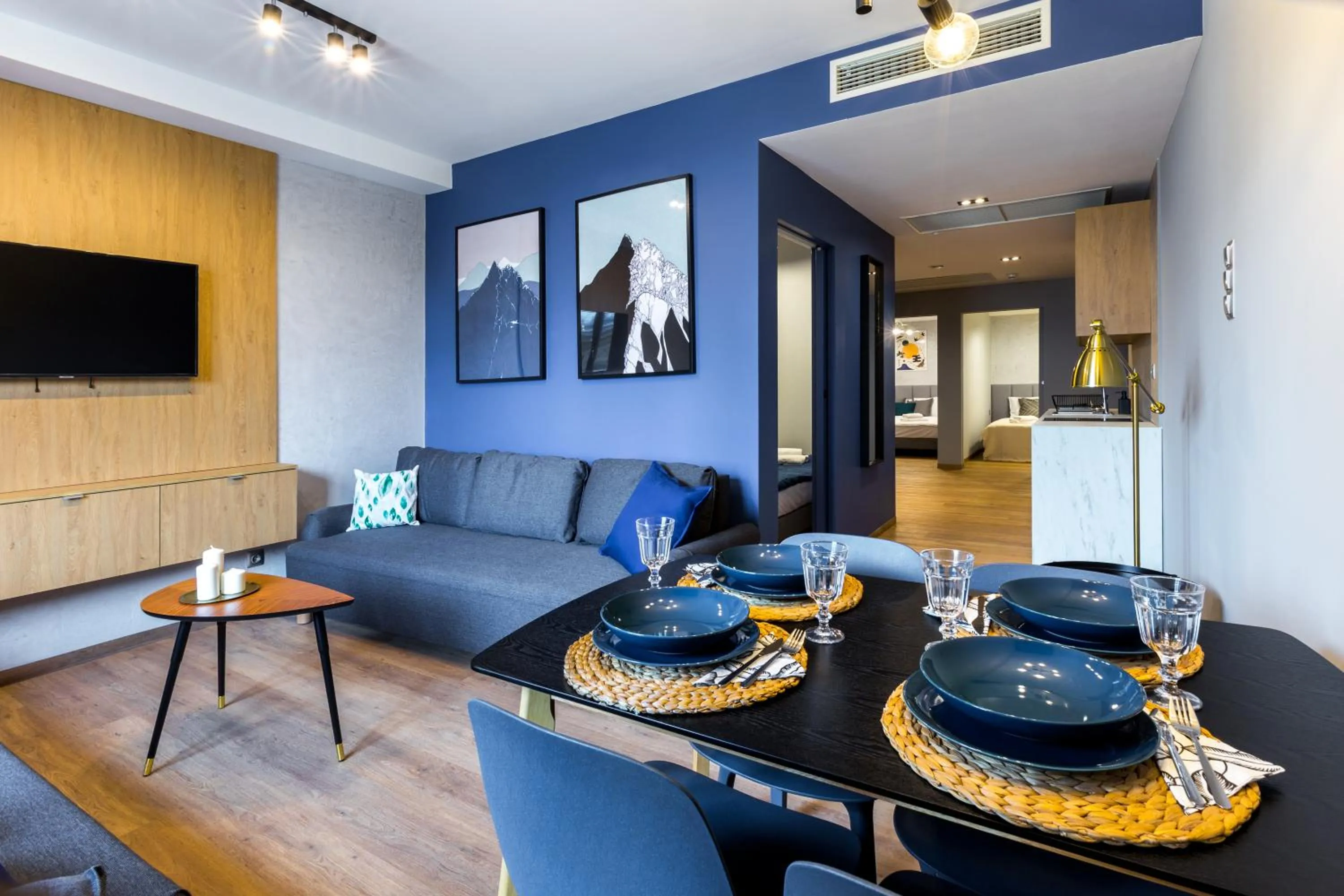 Living room in Szewska 7 Apartments