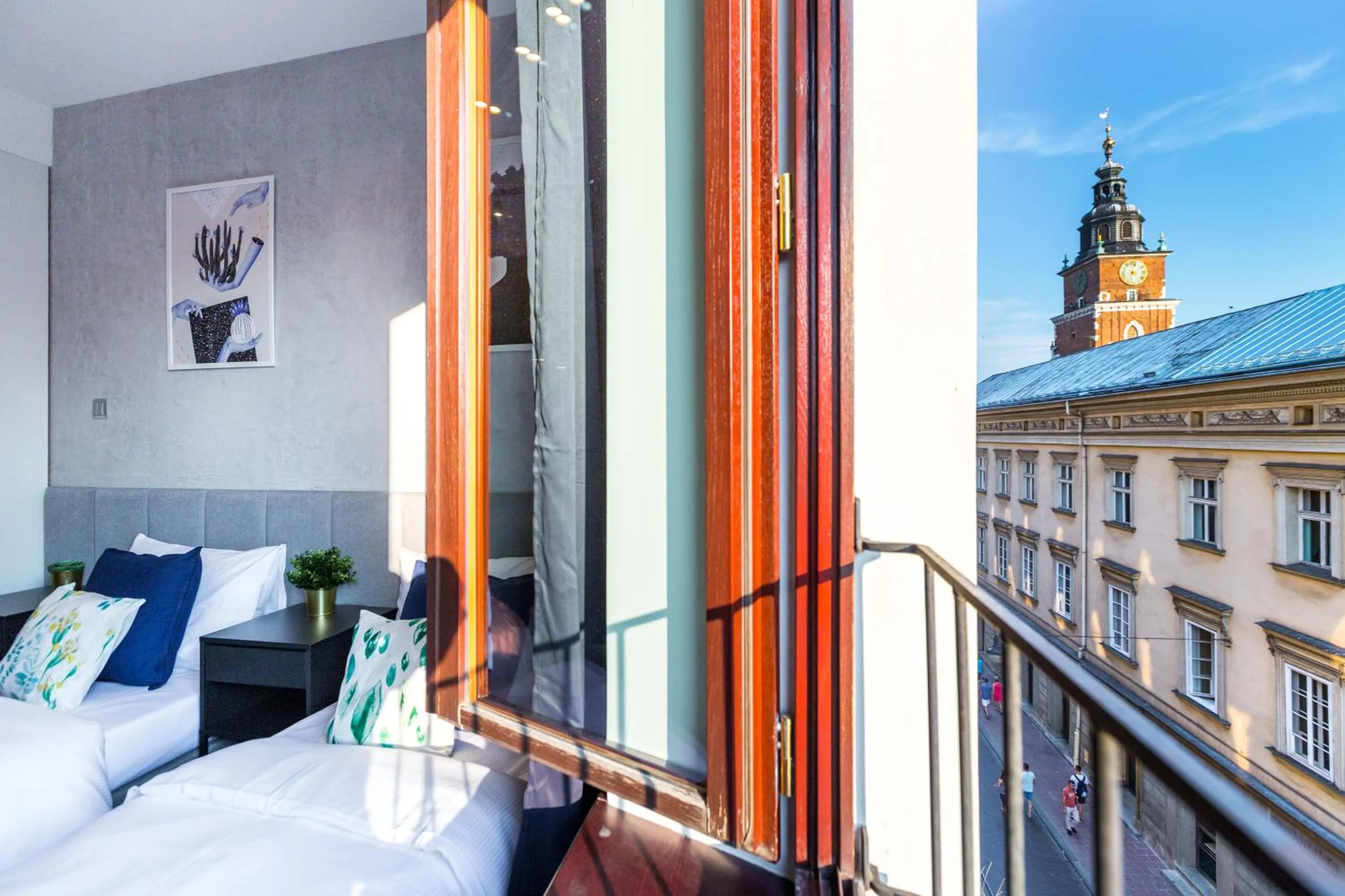 City view, Bed in Szewska 7 Apartments