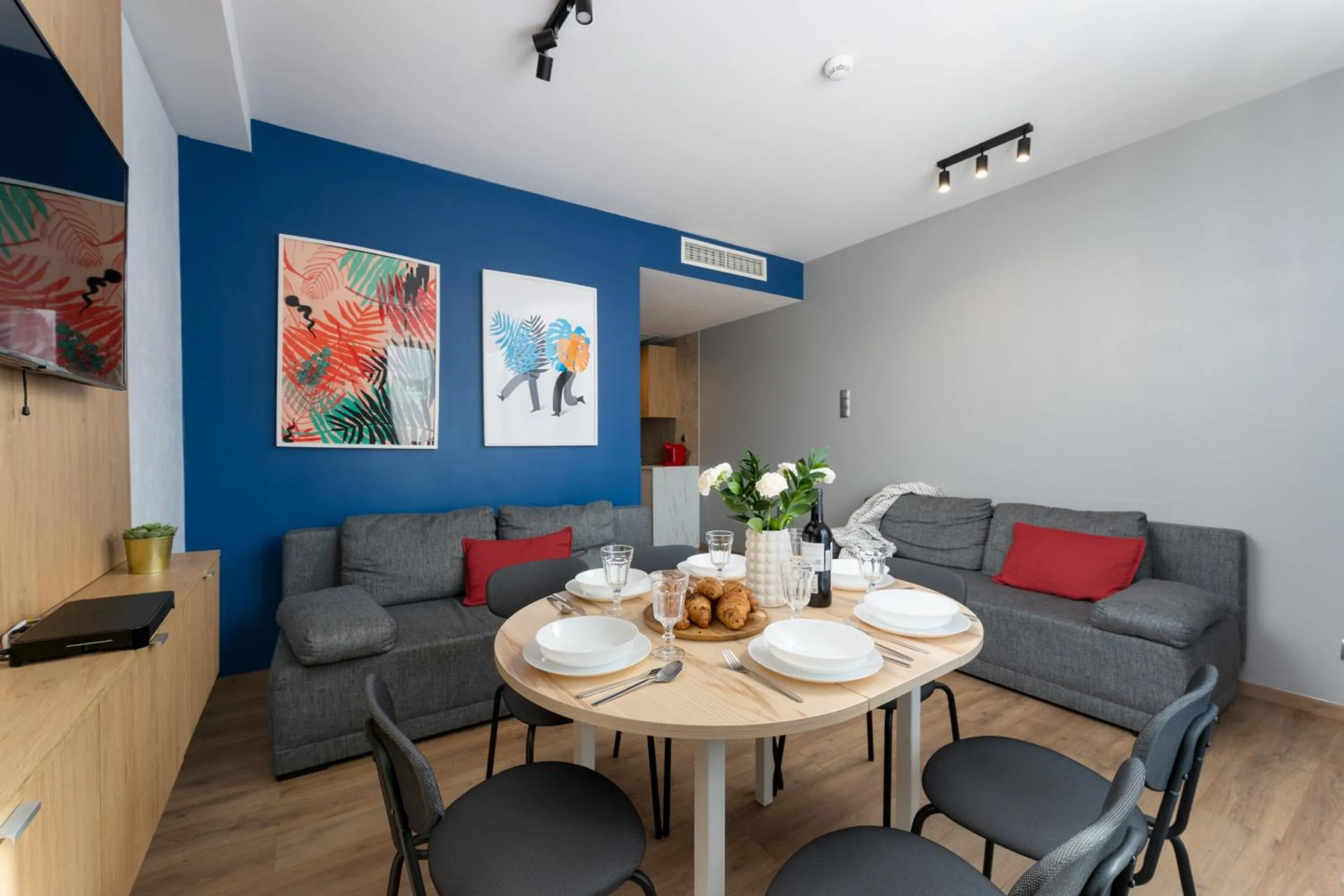 Living room in Szewska 7 Apartments