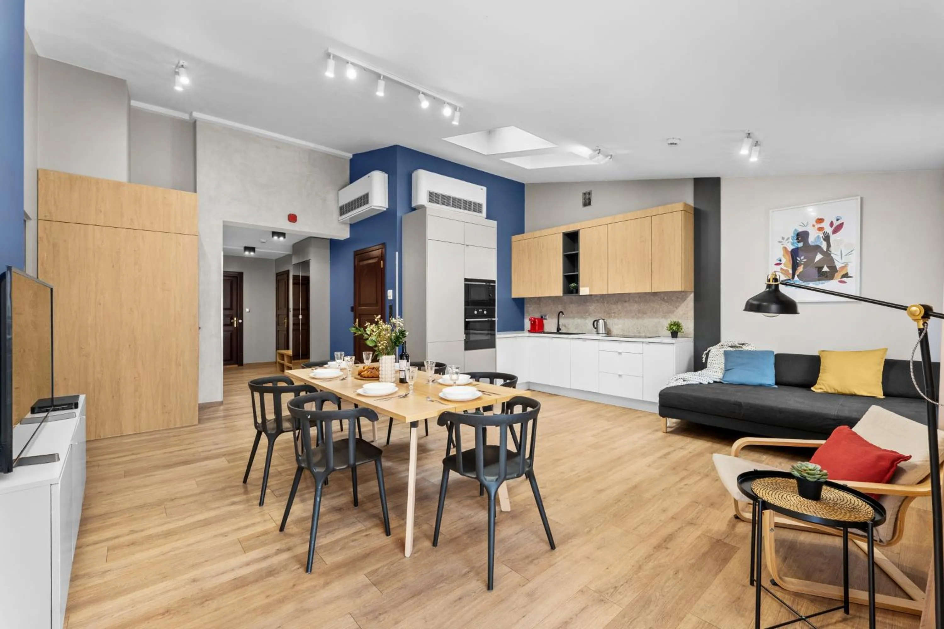 Living room in Szewska 7 Apartments