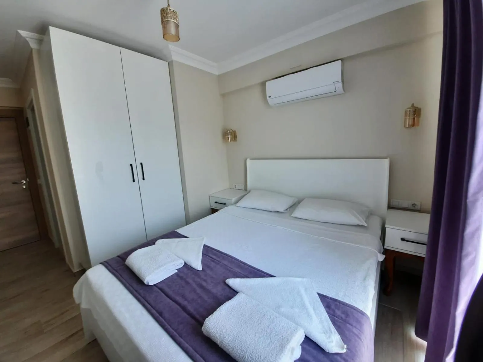 Bed in Vespera hotel