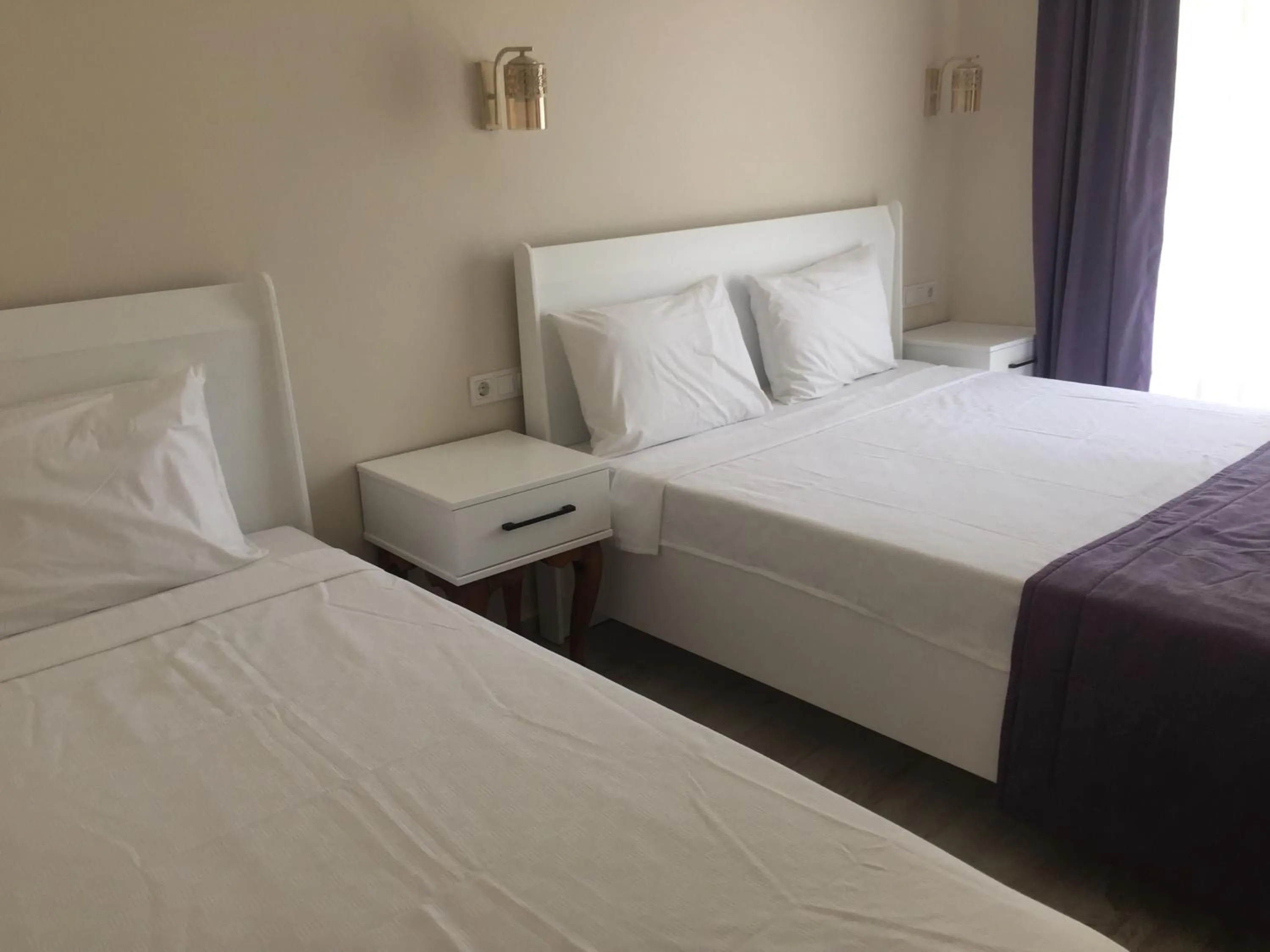 Bed in Vespera hotel