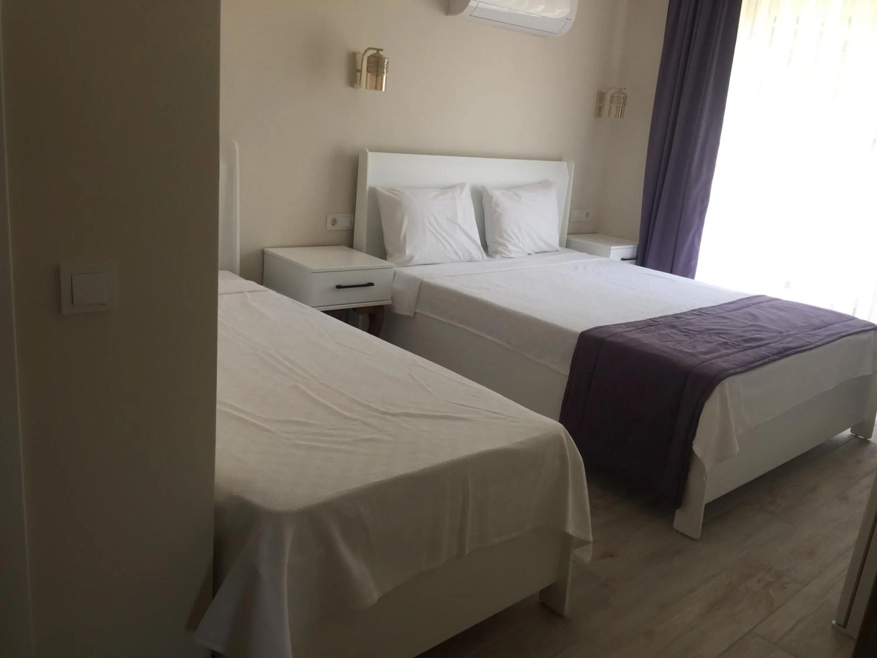 Bed in Vespera hotel