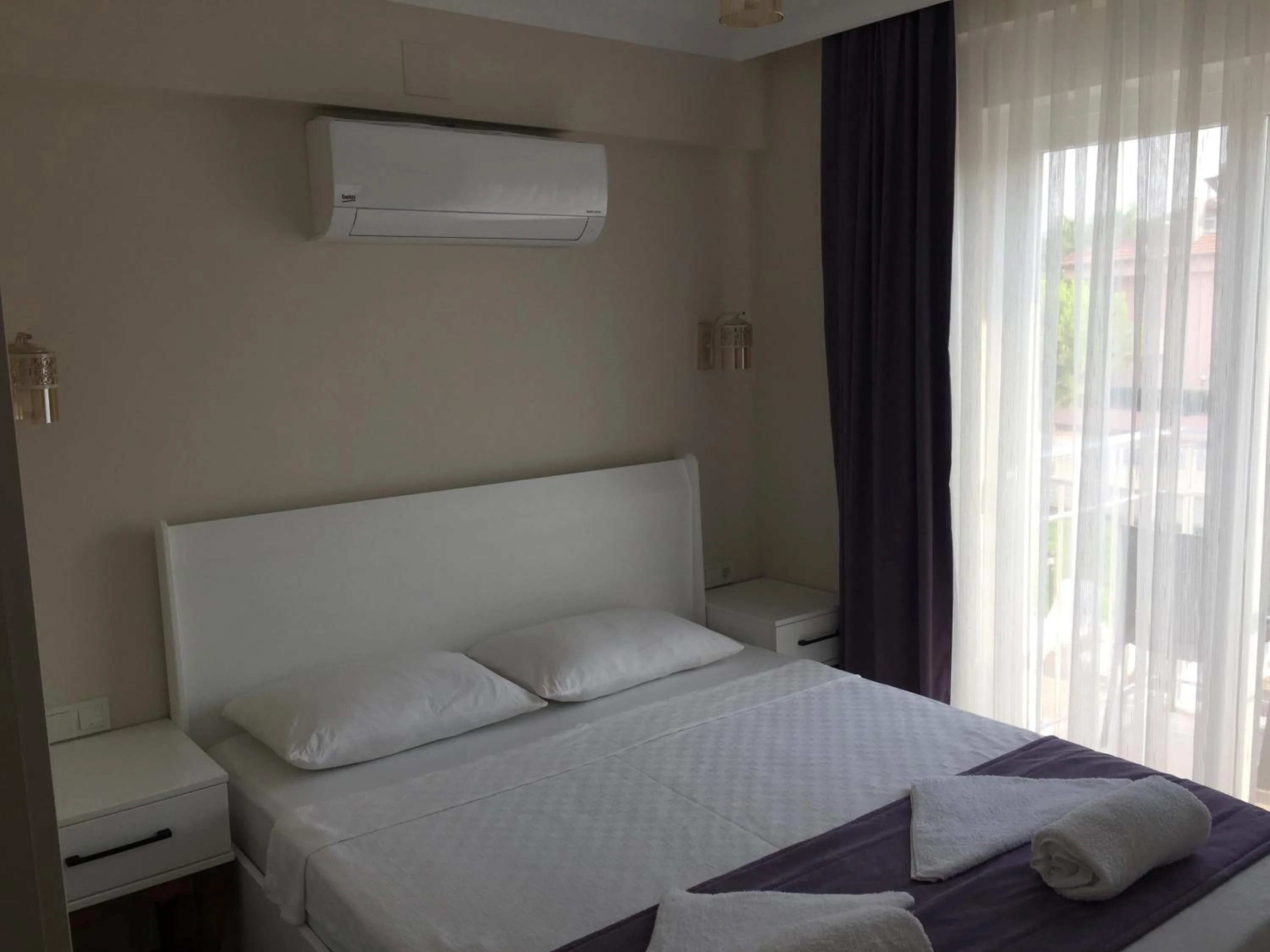 Bed in Vespera hotel