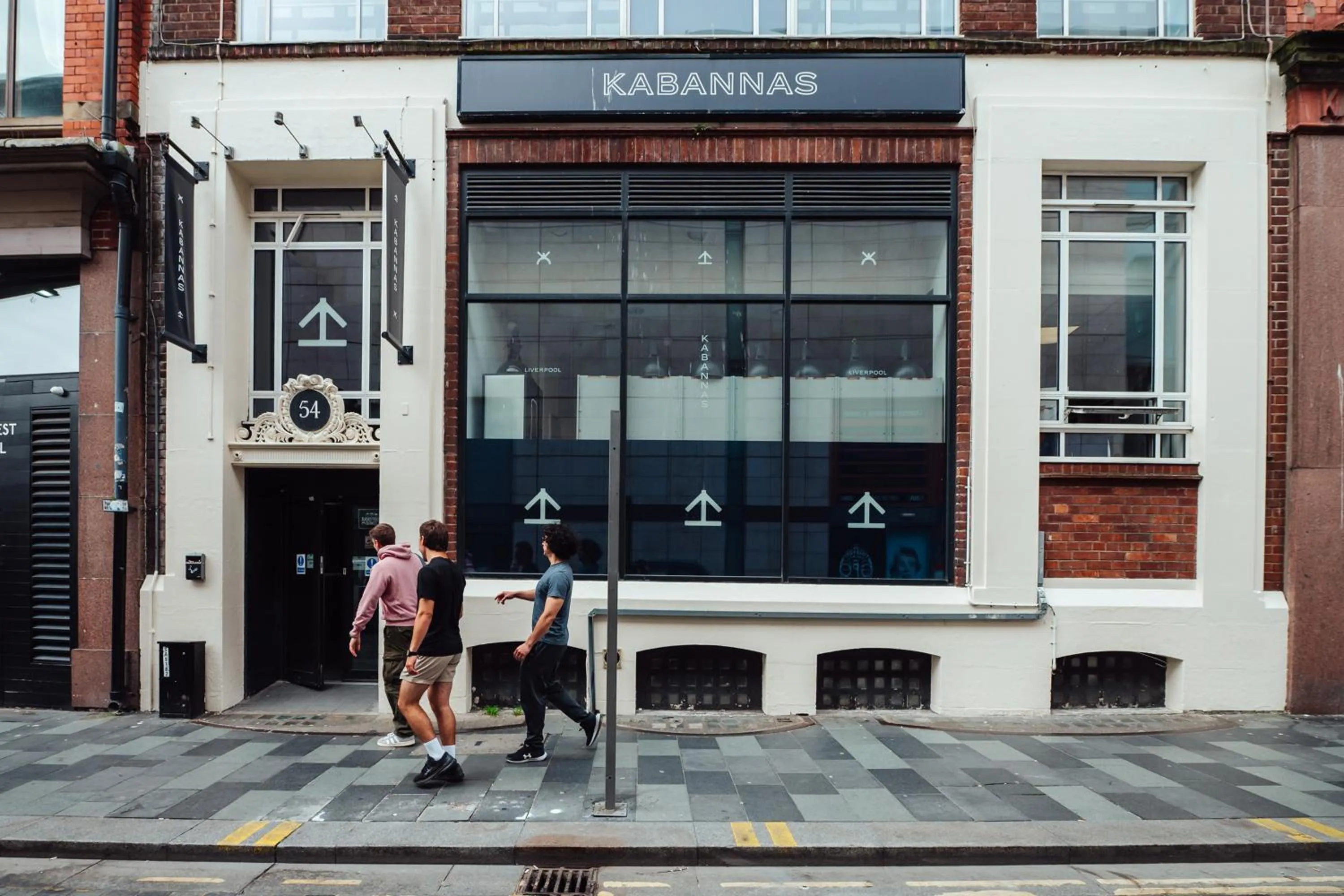 Facade/entrance in Kabannas Liverpool