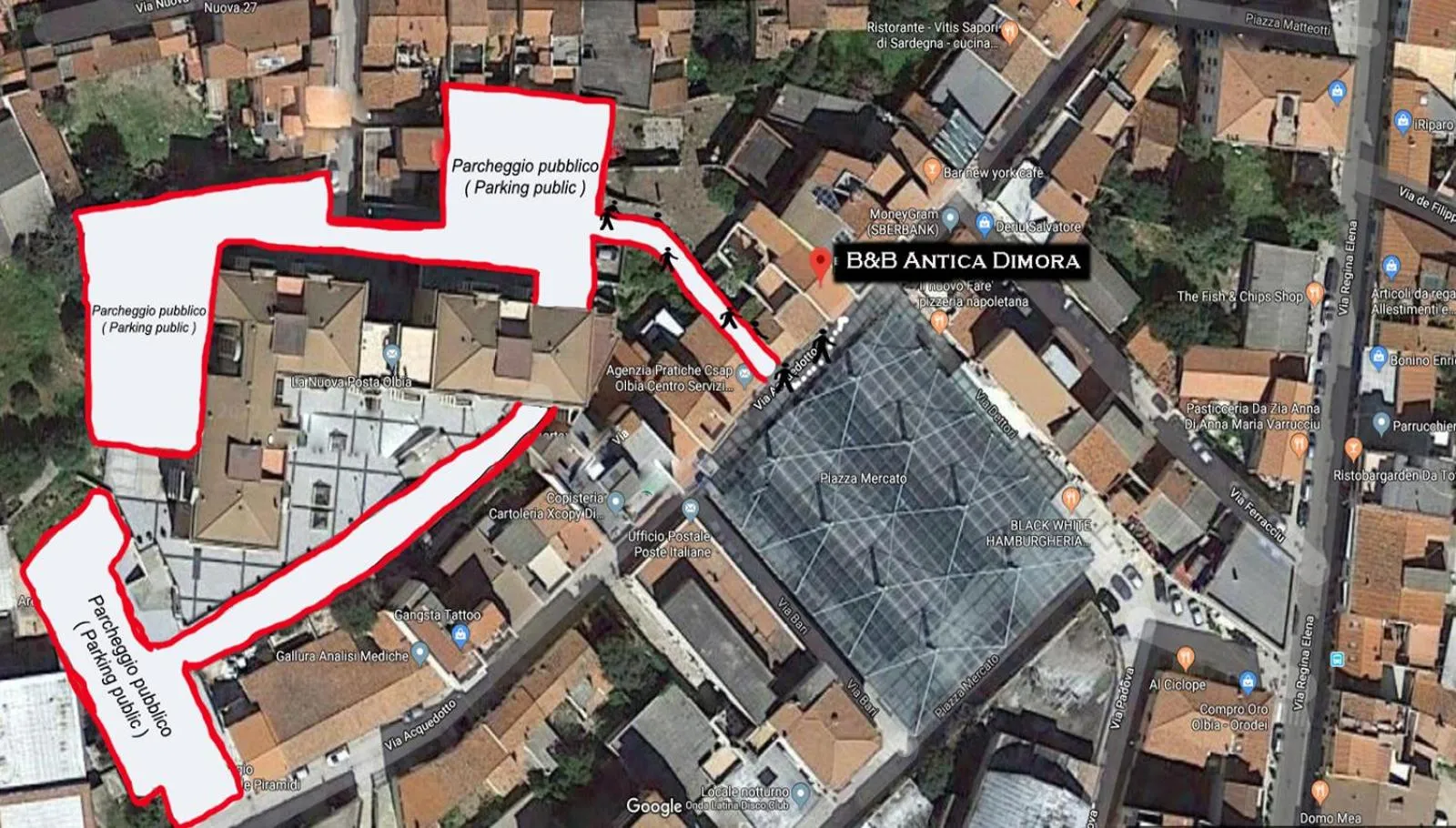 Off site in B&B Antica Dimora